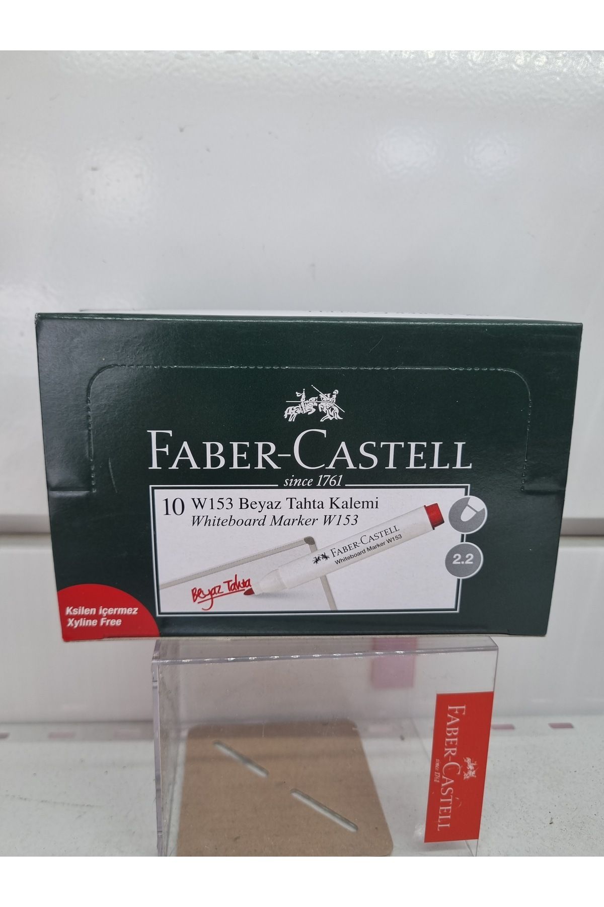 Faber Castell Faber-castell Tahta Kalemi Kırmızı 10lu W153 /dolmaz . Model
