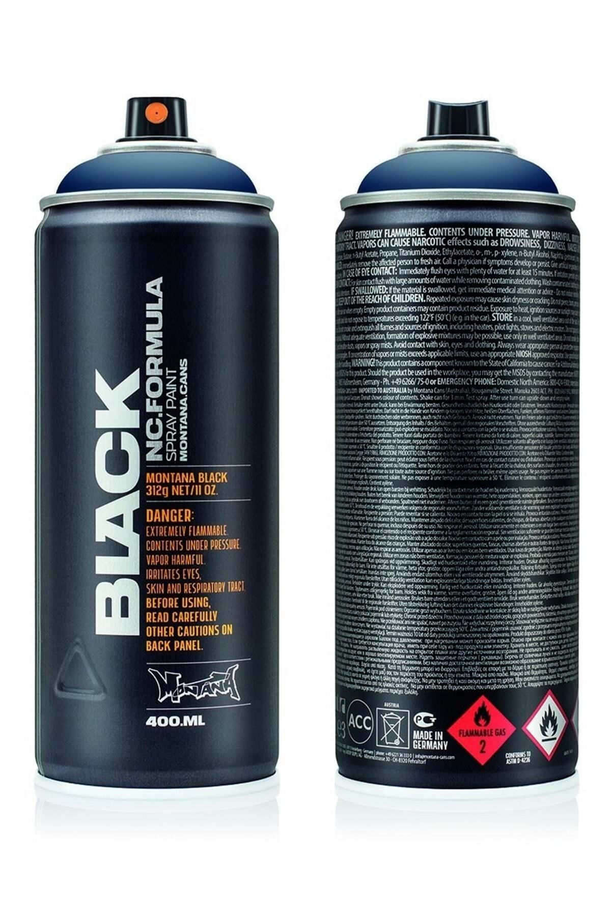 MONTANA Black Dark Indigo Sprey Boya 400 ml Blk5092