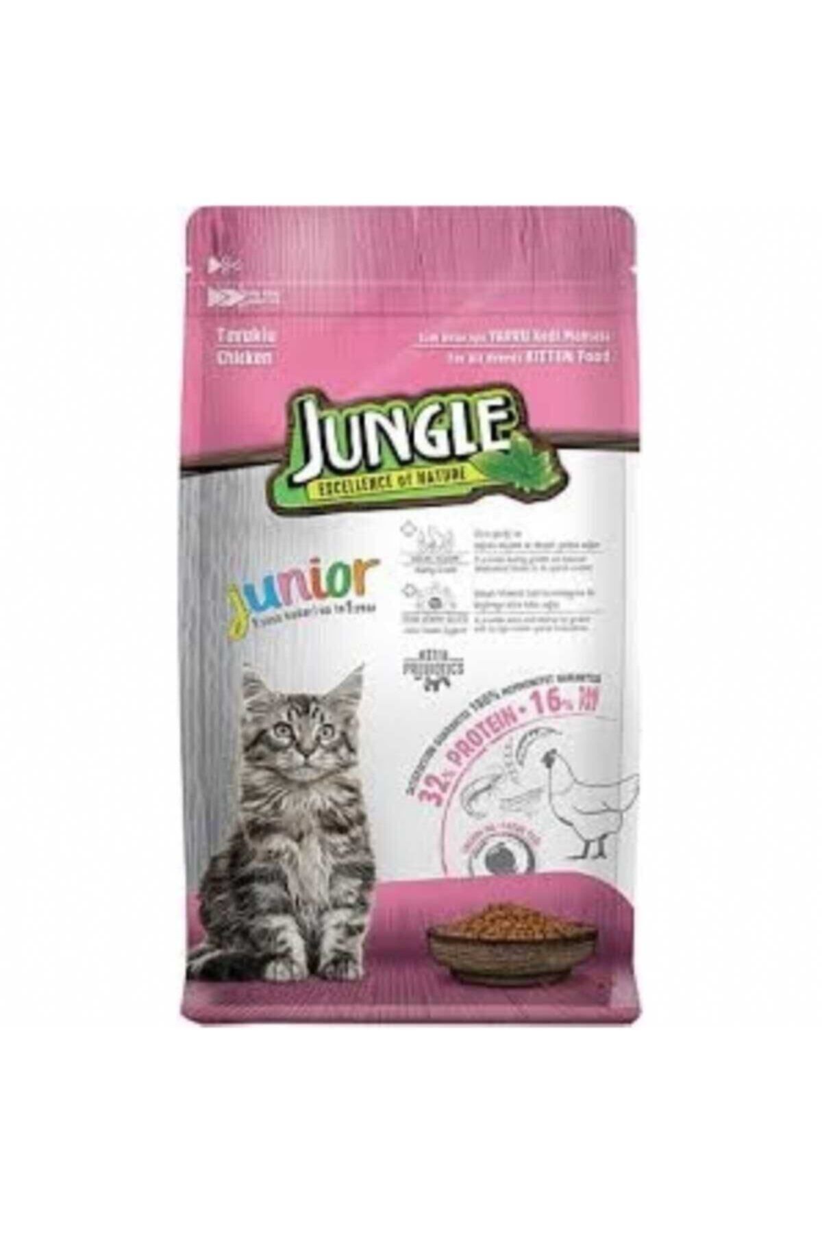 Jungle 500 Gr- Yavru Kedi Maması Tavuklu