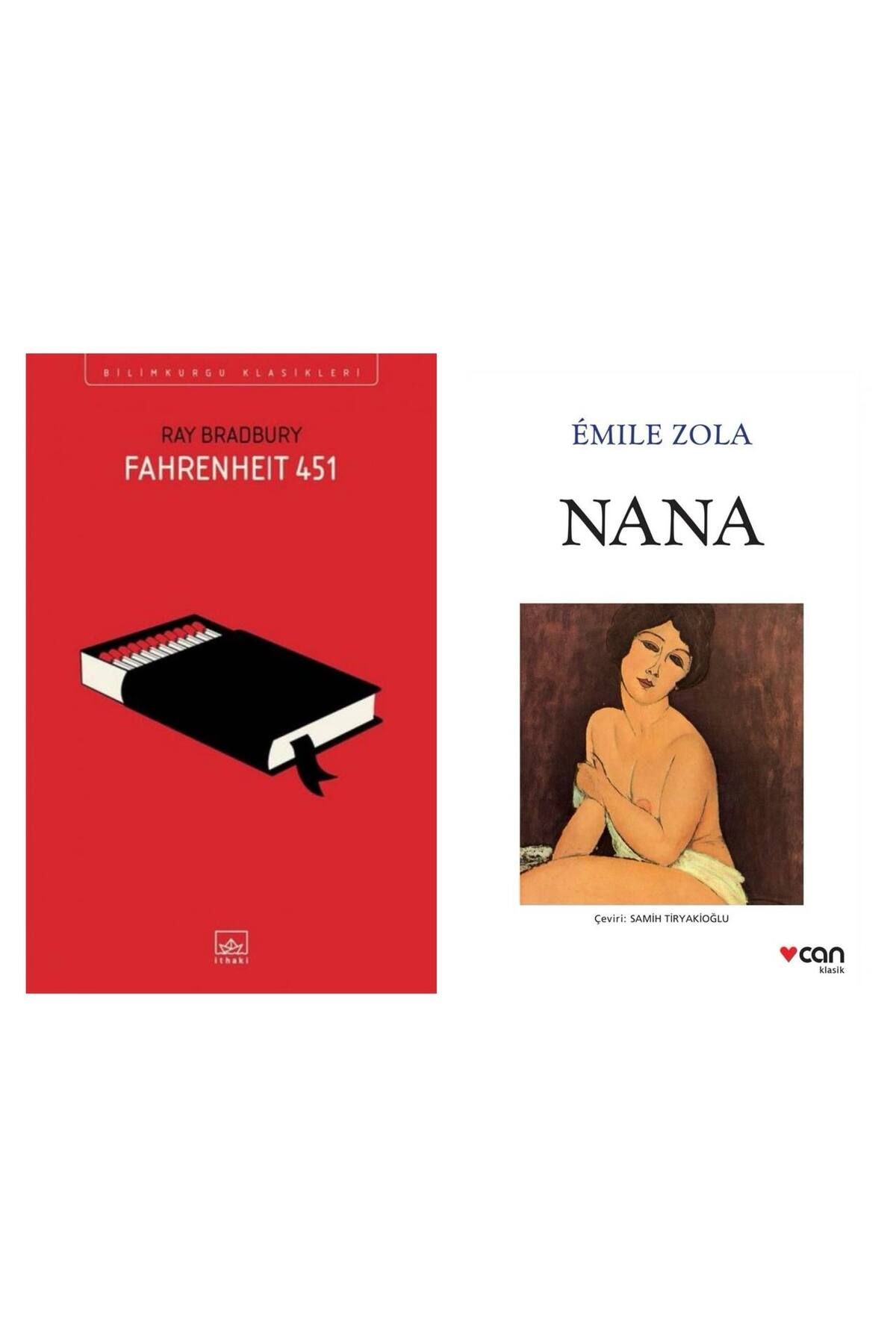 İthaki Yayınları Fahrenheit 451 Ray Bradbury - Nana Emile Zola