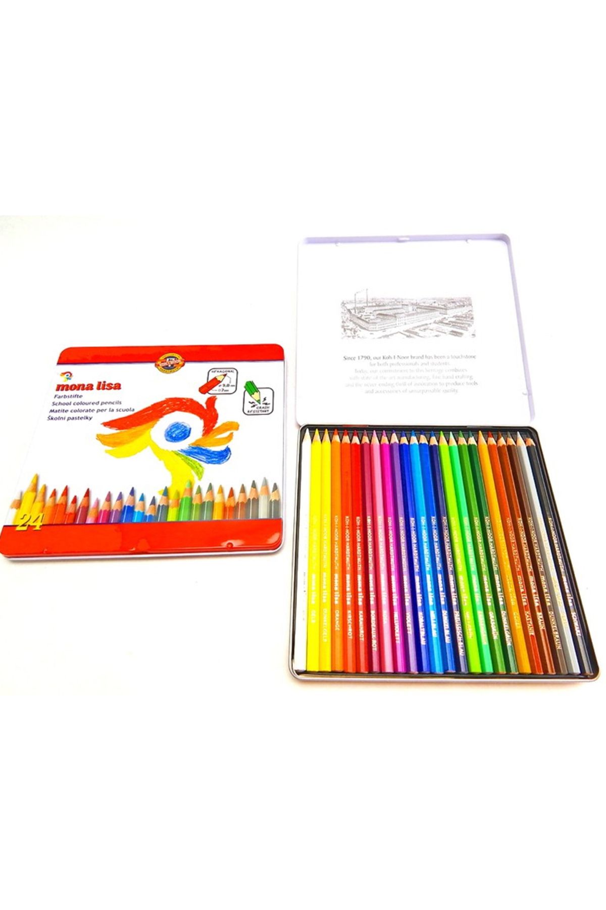 Kohinoor Set Of Artist´s Coloured Pencils 3814 24