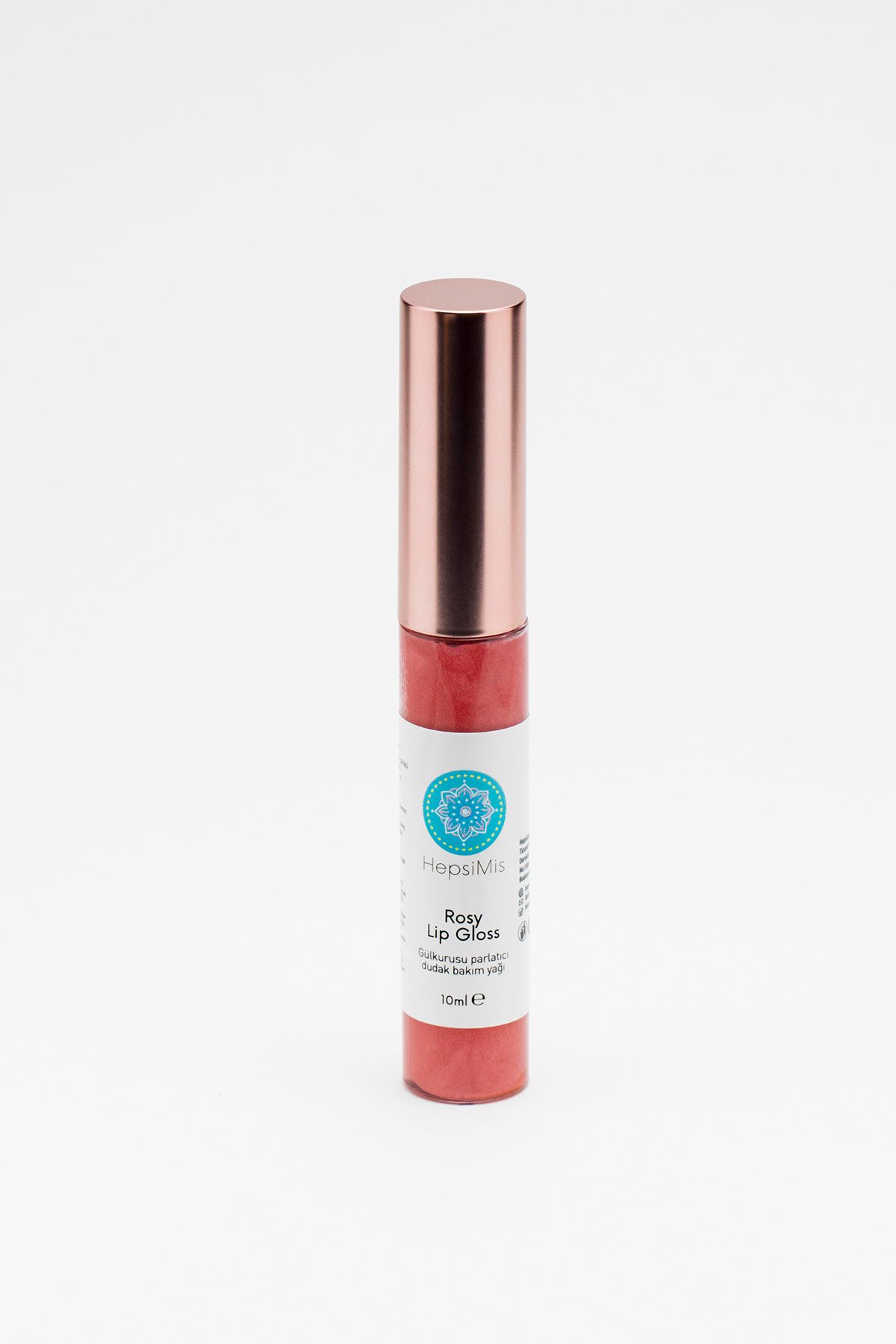 HepsiMis Rosy Lip Gloss Hafif Pigmentli Dudak Bakım Yağı 10 Ml