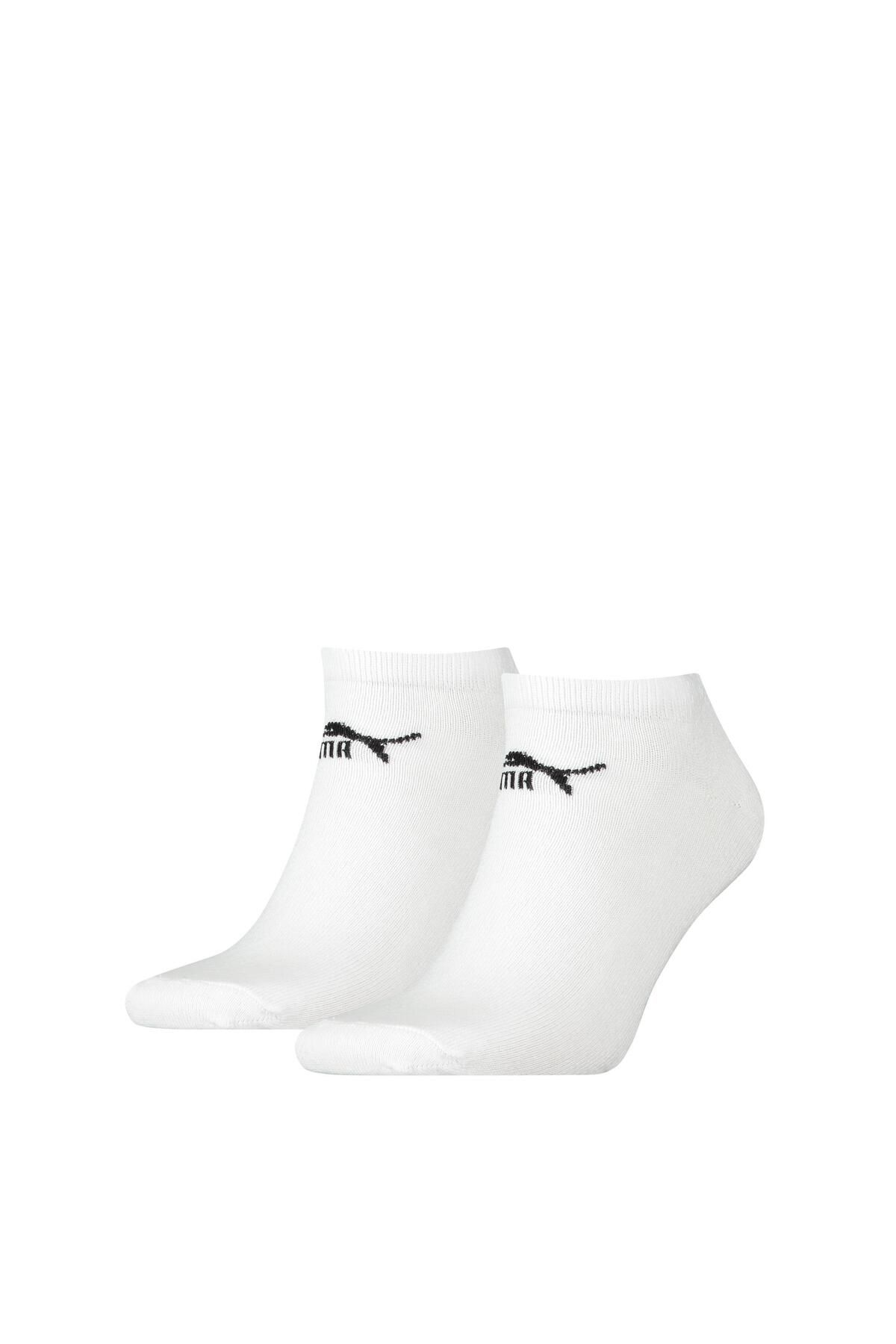 Puma Sneaker V 3'lü Beyaz Çorap