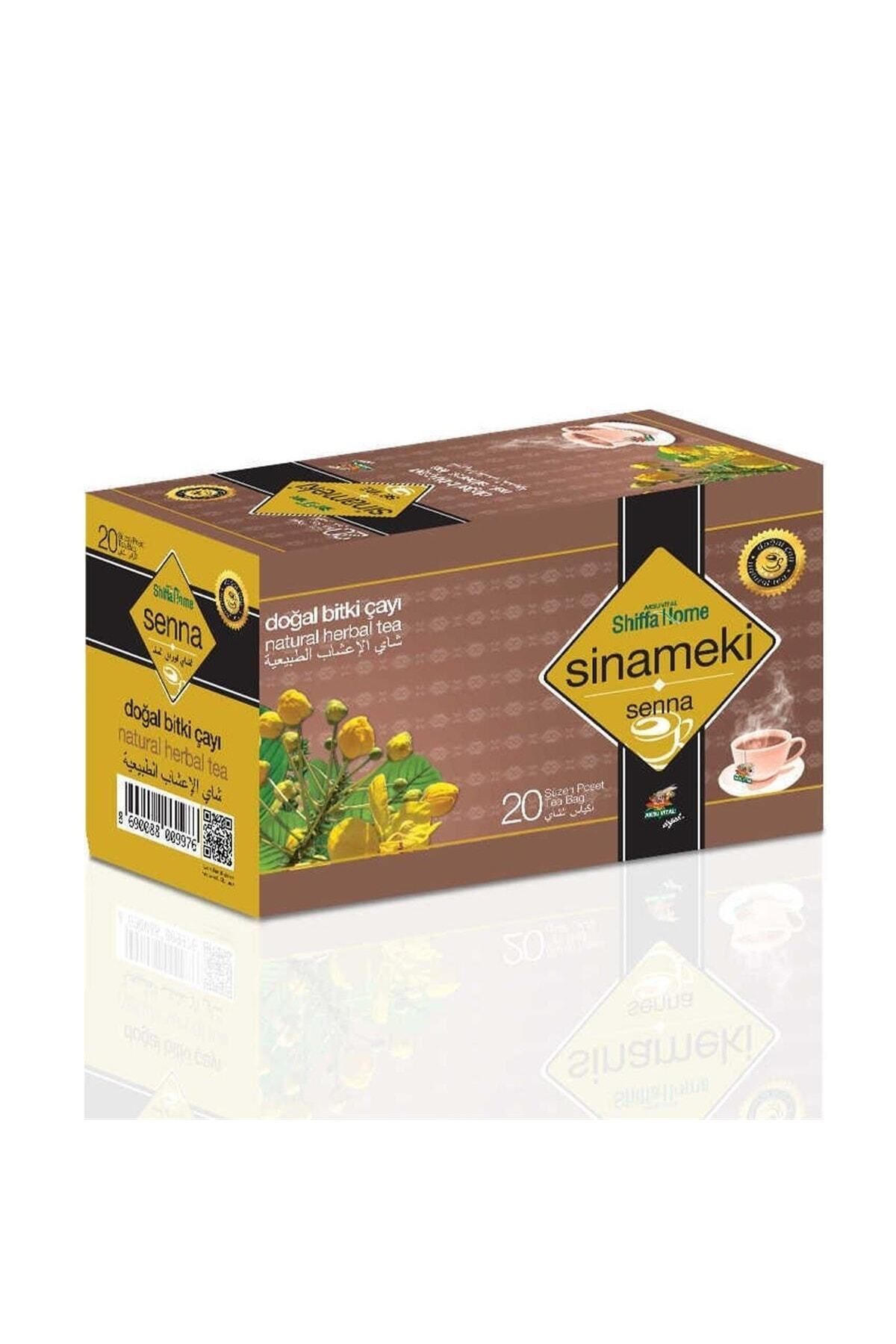 Shiffa Home Sinameki (SENNA) Doğal Bitki Çayı 20 Süzen Poşet