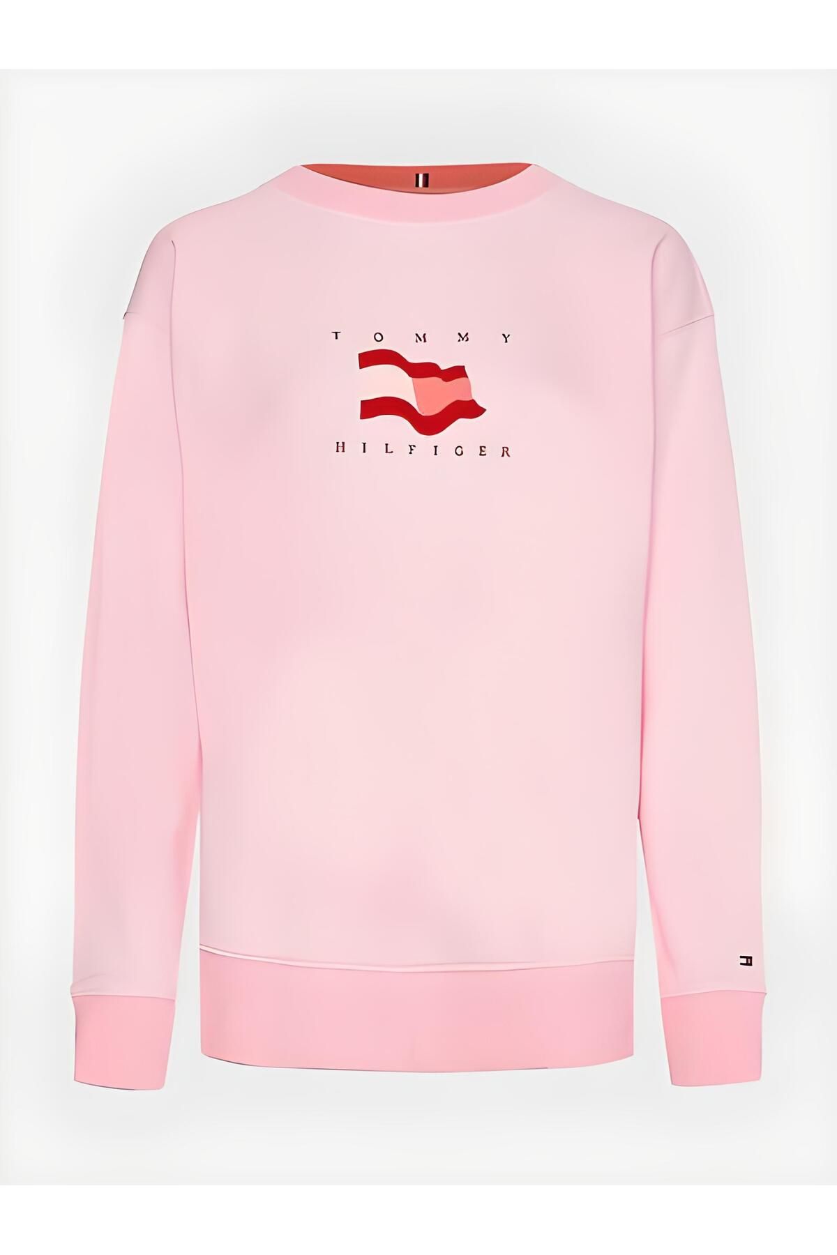 Tommy Hilfiger Flag Detail Relaxed Fit Sweatshirt