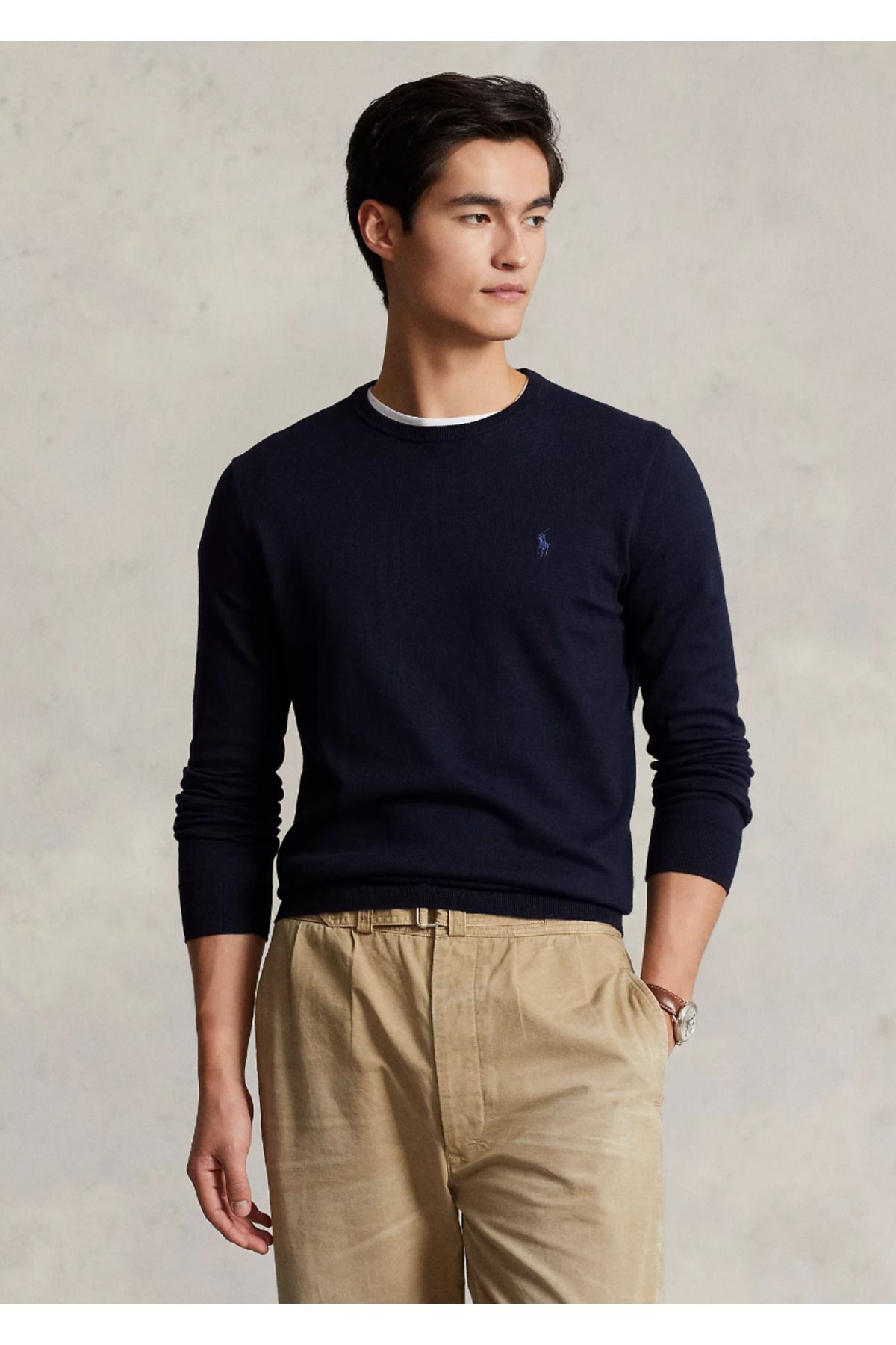 Ralph Lauren Slim Fit Cotton Sweater