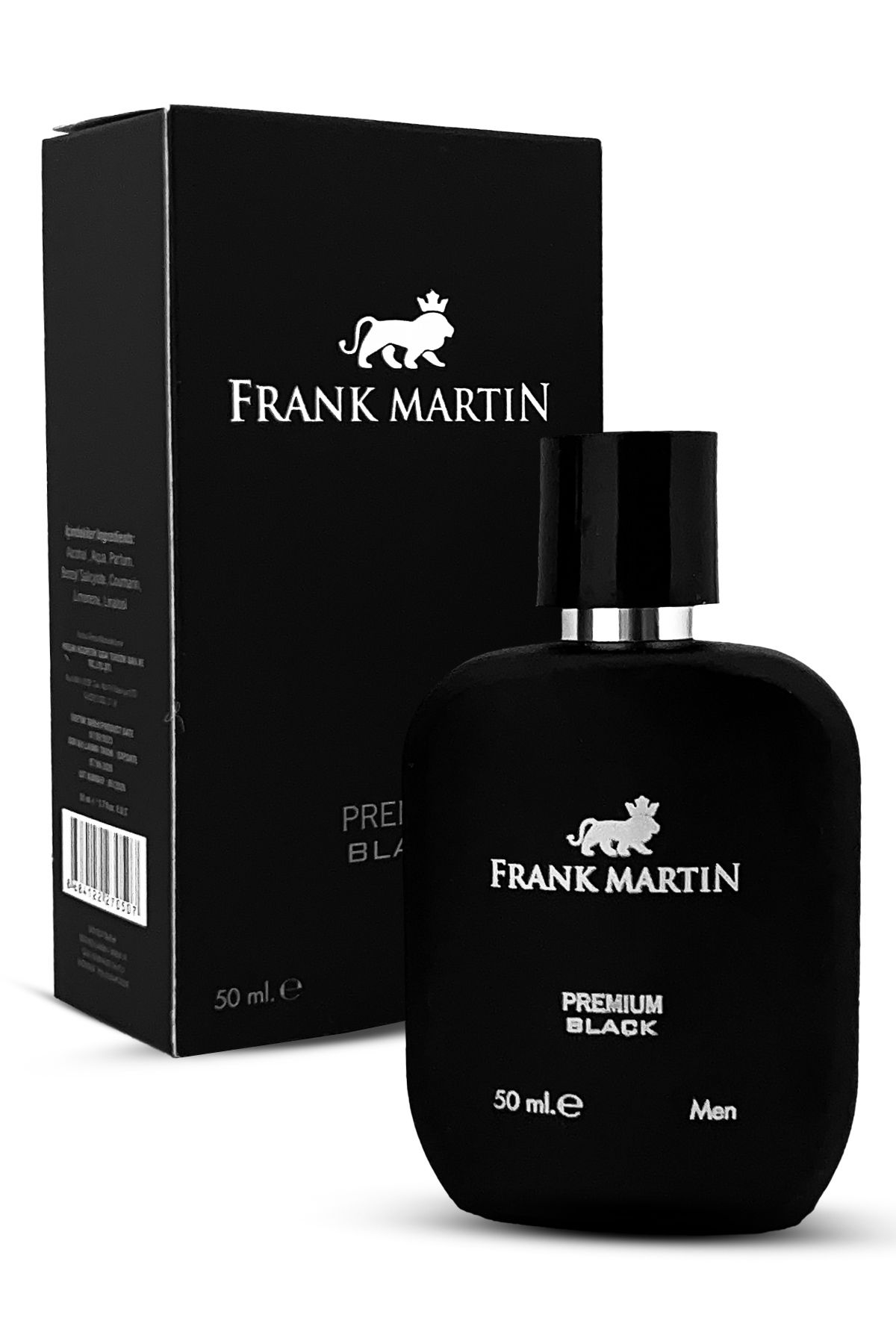 Frank Martin Orijinal Men Black Premium Özel Seri Uzun Süre Kalıcı Etkili Lüks Erkek Parfüm 50ml 130-001