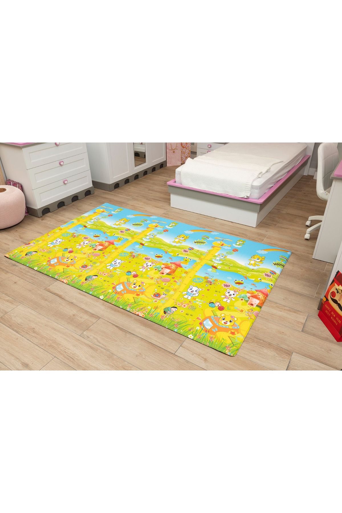 OGGİA Animal Party Premium Oyun Matı / Halısı 140cm*225cm*12mm Mat 028