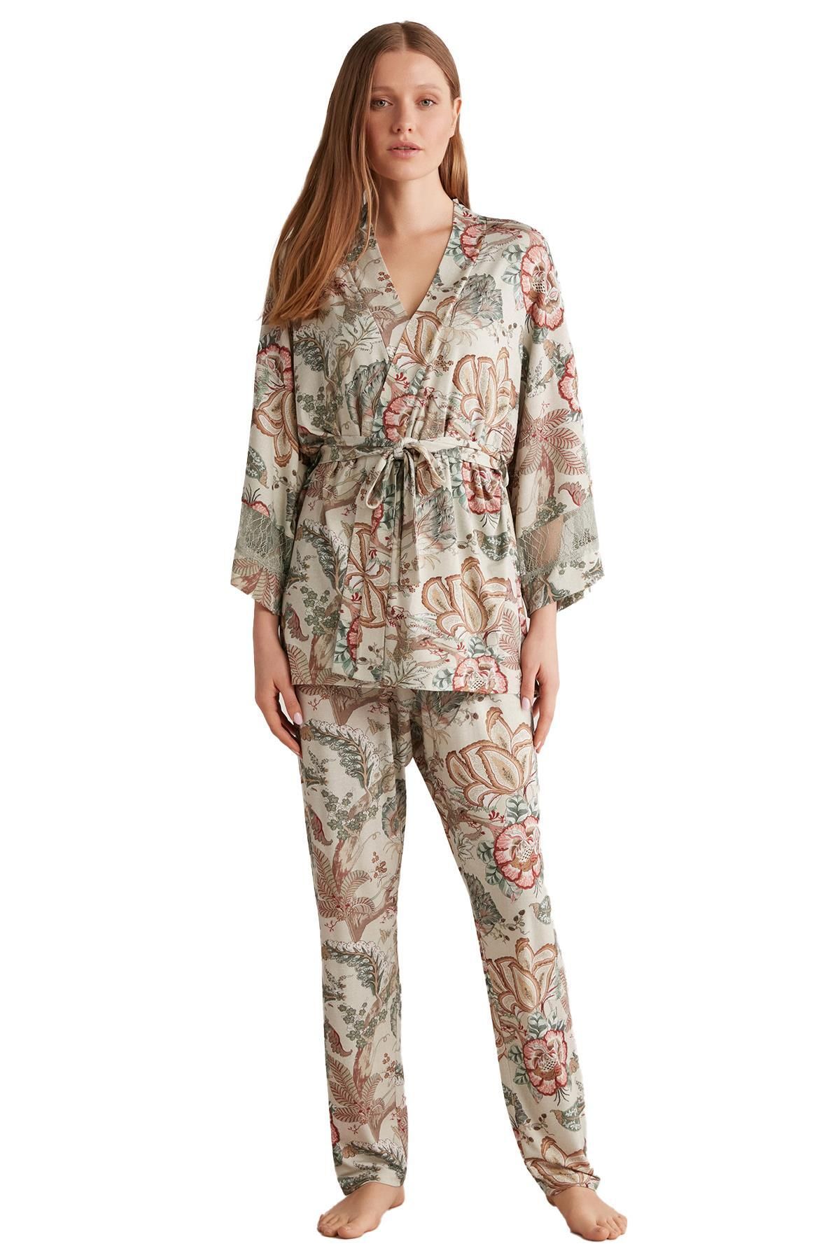 Catherines Kadın 3'lü Pijama Takım 2436