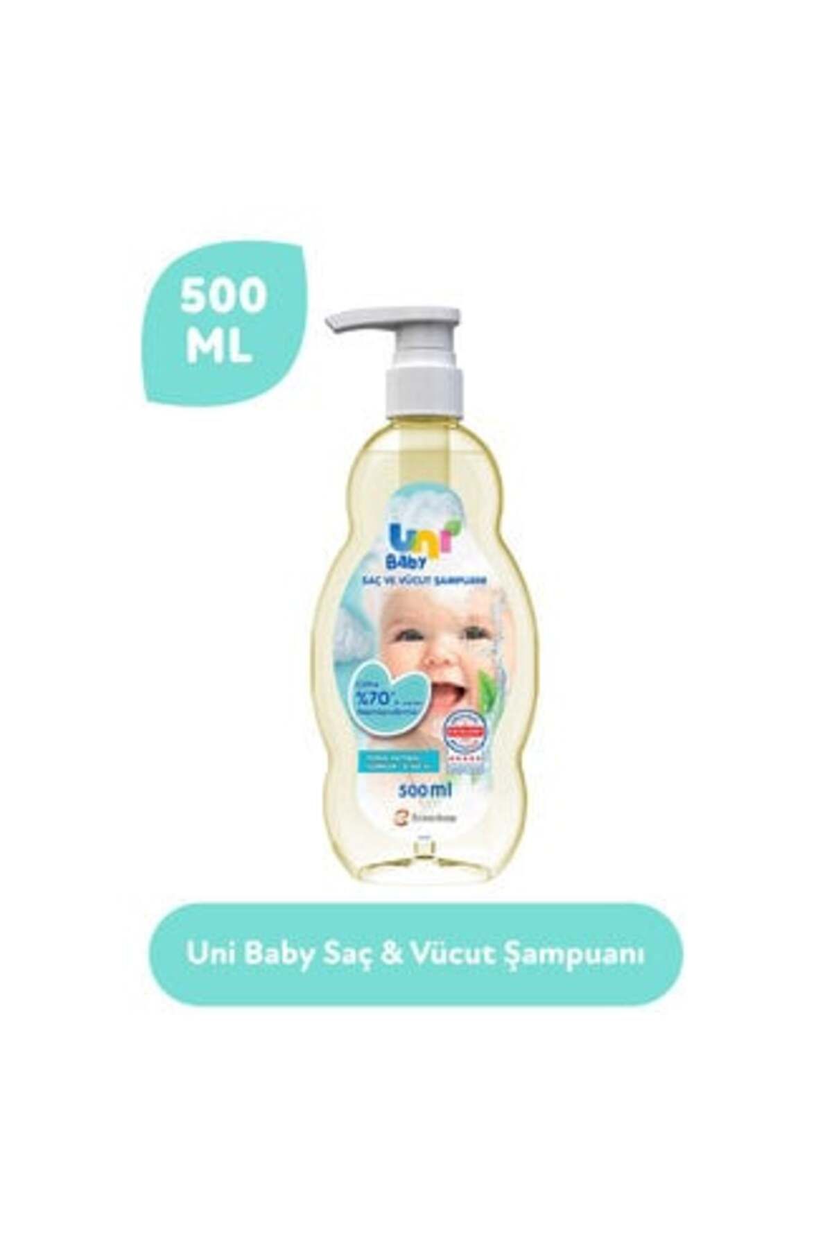 Uni Baby Saç Ve Vücut Şampuanı 500 Ml ( 1 ADET )