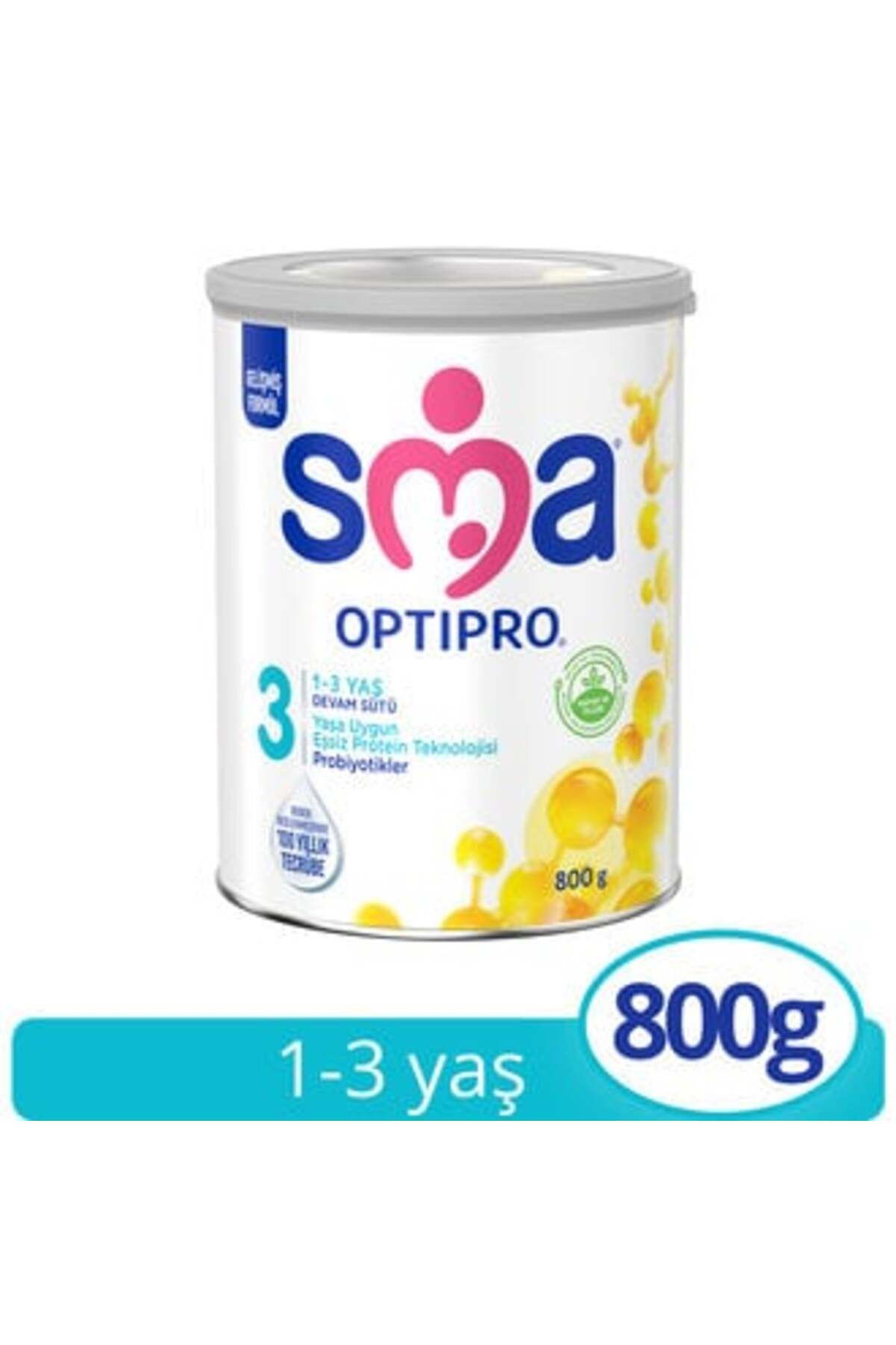 SMA ® OPTIPRO® 3 1-3 Yaş Devam Sütü 800 G ( 1 ADET )