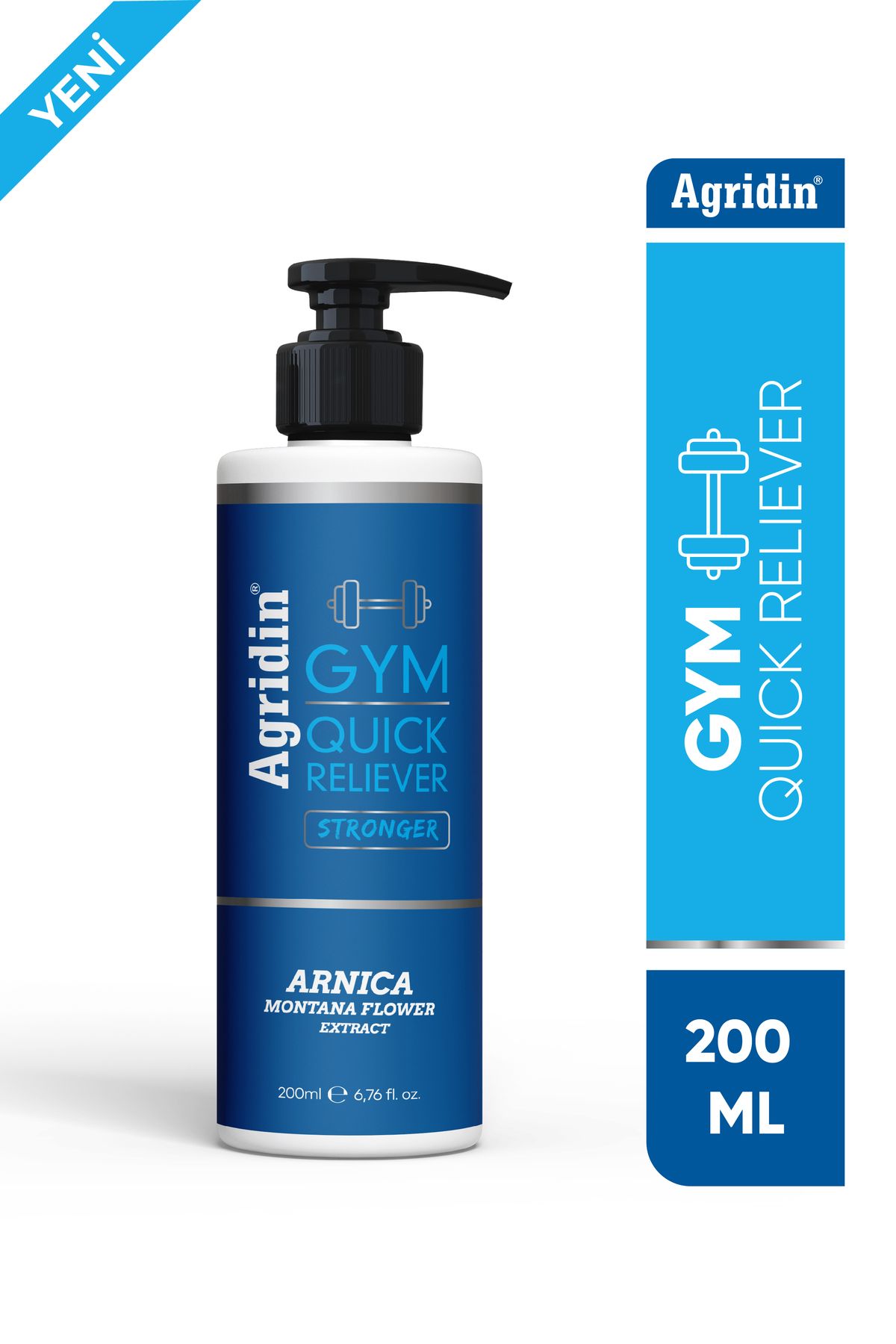 Agridin GYM Quick Reliever Cream (Stronger) 200 ML