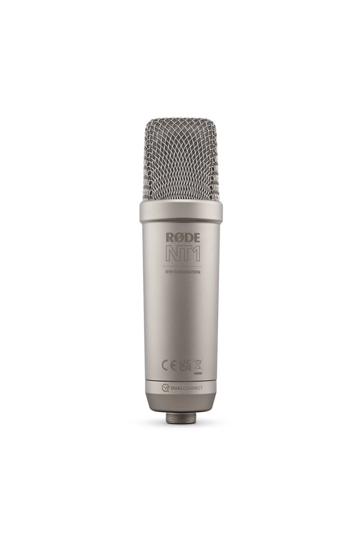Rode Nt1-5th | Dsp Destekli Usb/ Xlr Condenser Mikrofon (5.NESİL) - Gümüş