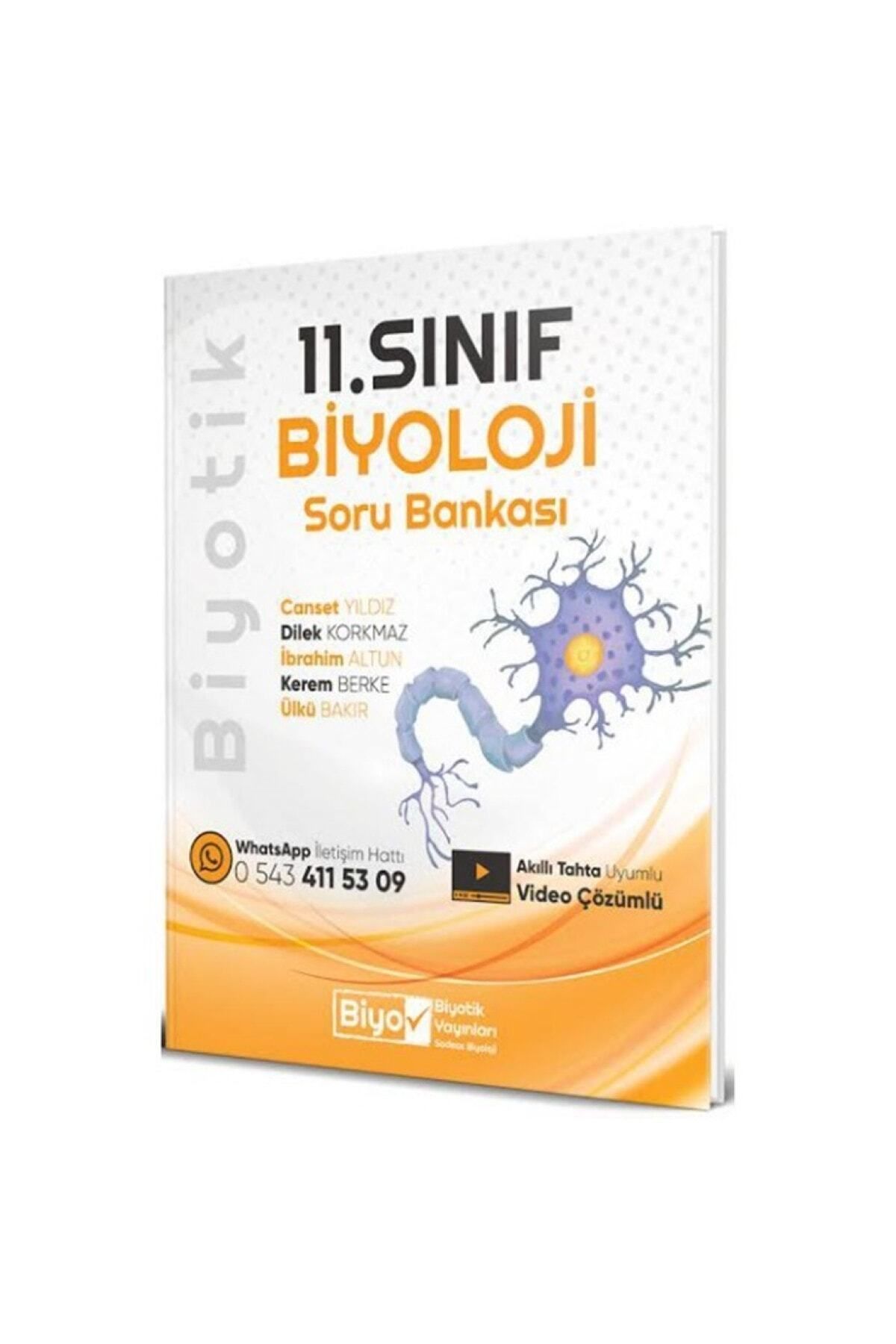 Biyotik Yayınları 11. Sınıf Biyoloji Biyotik Soru Bankası