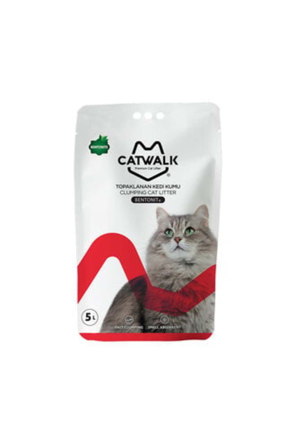 Catwalk Premium Cat Litter Kedi Kumu 5 L ( 1 ADET )