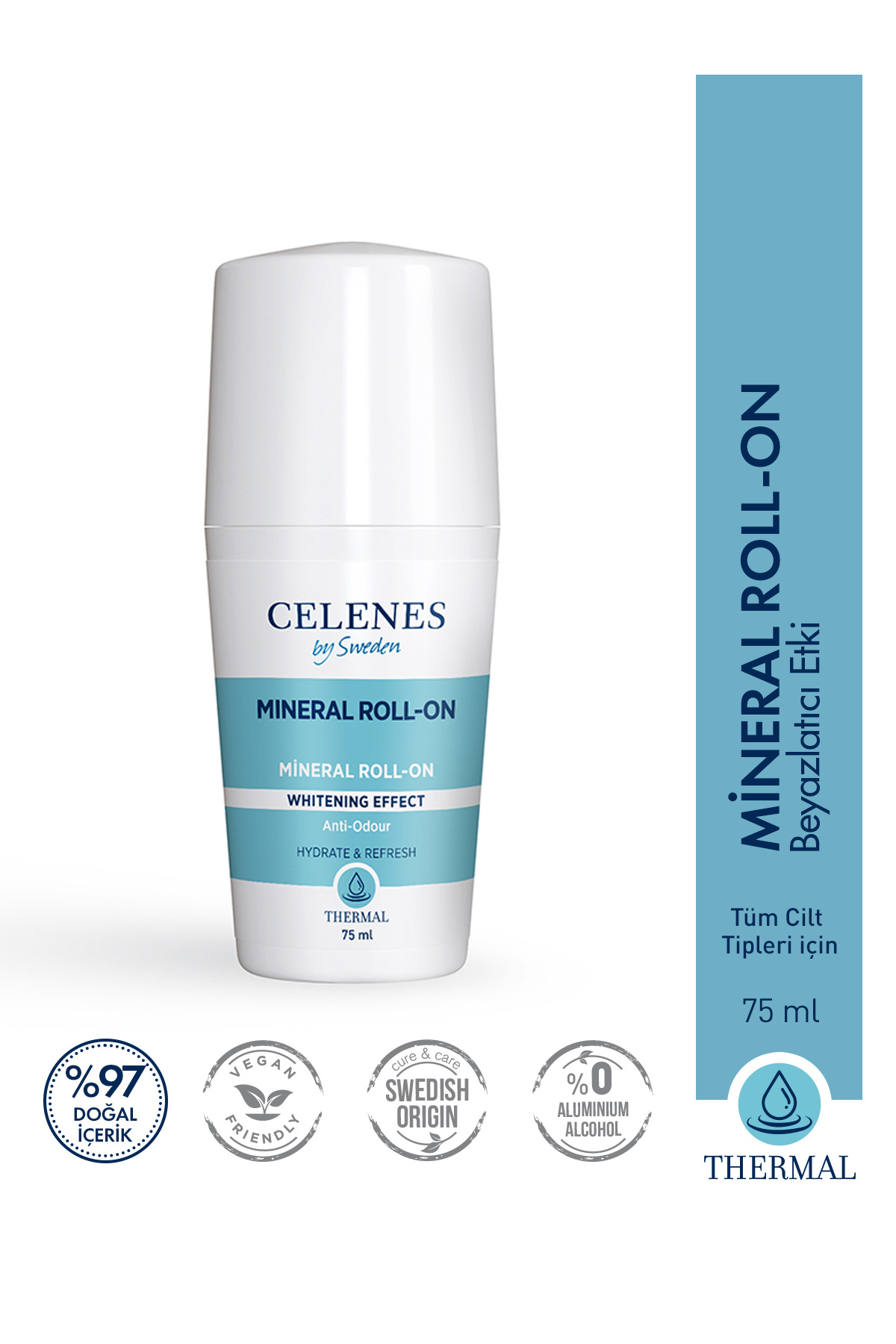 Celenes by Sweden Celenes Thermal Roll On 75ml Beyazlatıcı Etkili ...