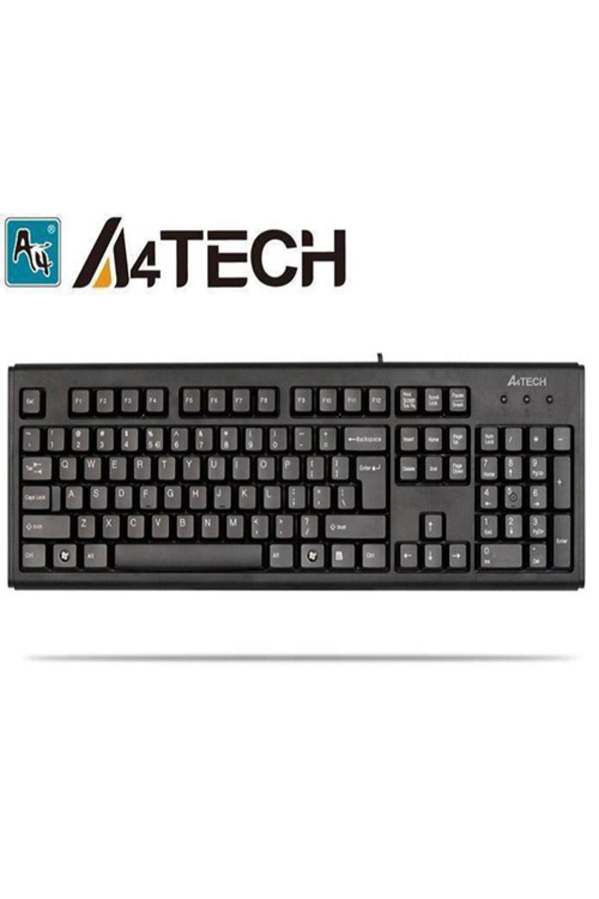 A4 Tech KM-720 F Usb Siyah Klavye
