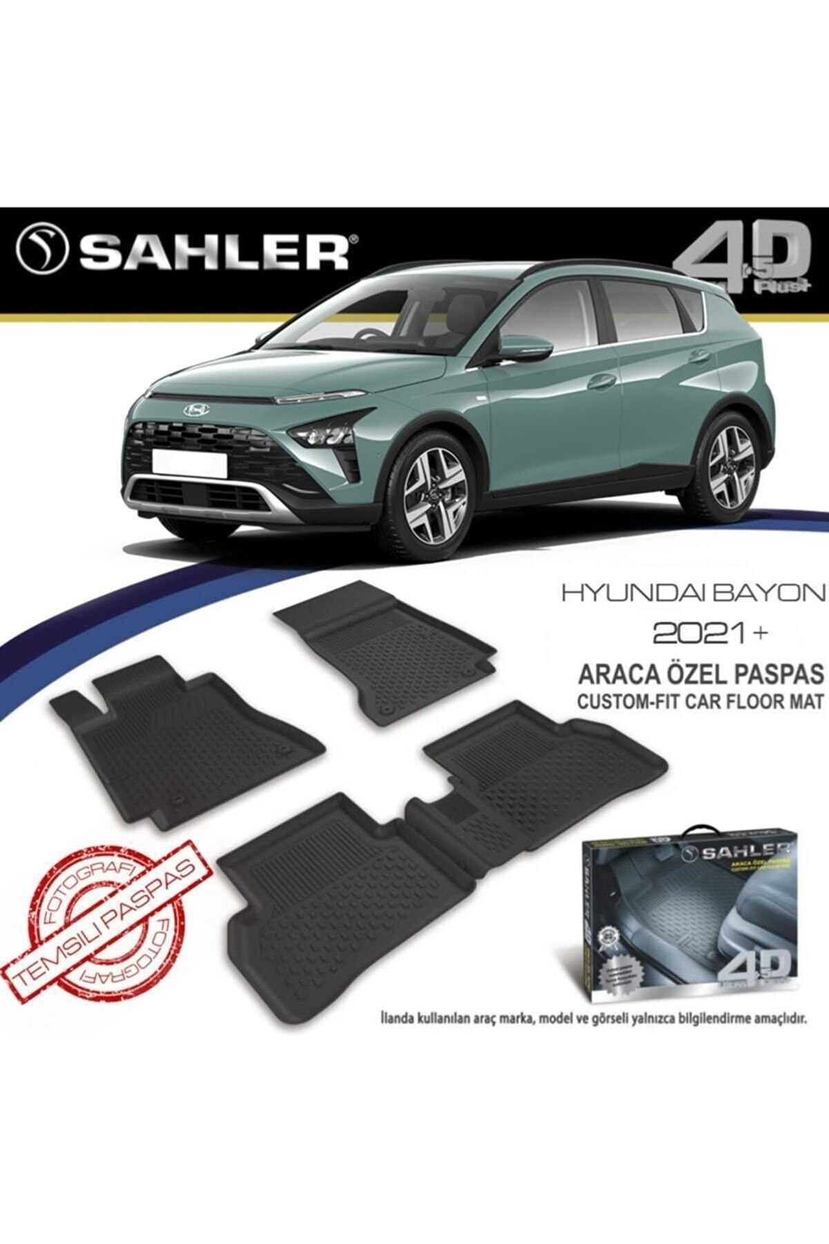 Sahler Hyundai Bayon 2021 Uyumlu  Oto Paspas