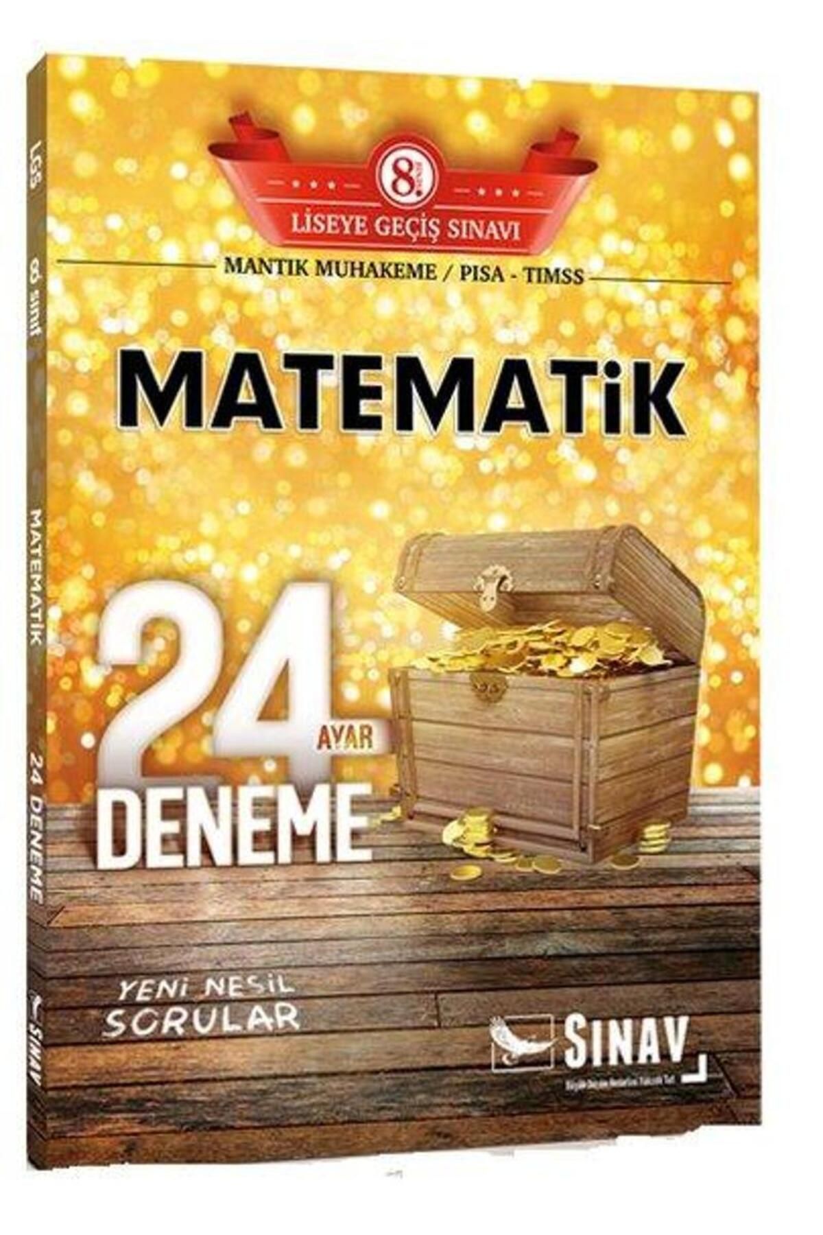 Sınav Yayınları Sınav 8.Sınıf LGS Matematik 24 Deneme