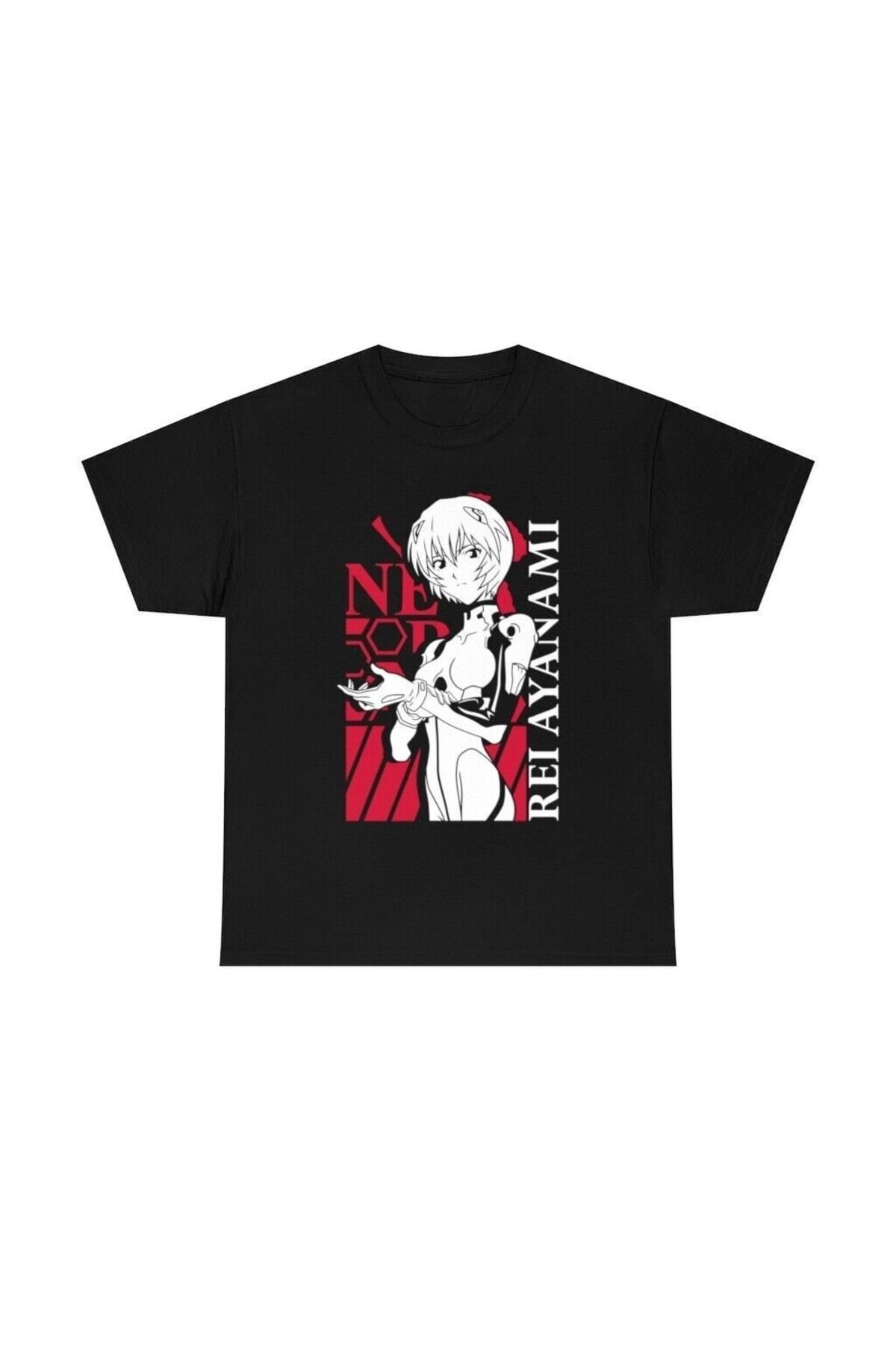 Adrift Kırmızı Etiket Gala Rei Ayanami Neon Genesis Evangelion Unisex T Shirt 11668