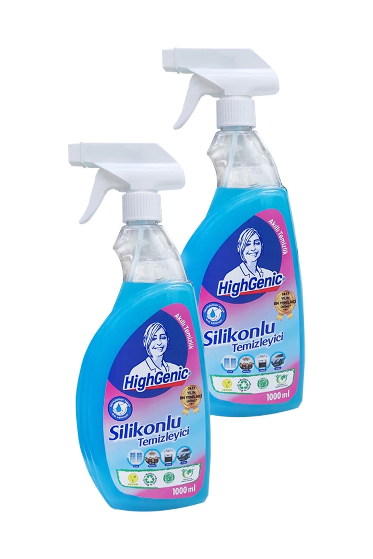 Highgenic Silikonlu Temizleyici 2000 ml ( 1000 ml X 2 )