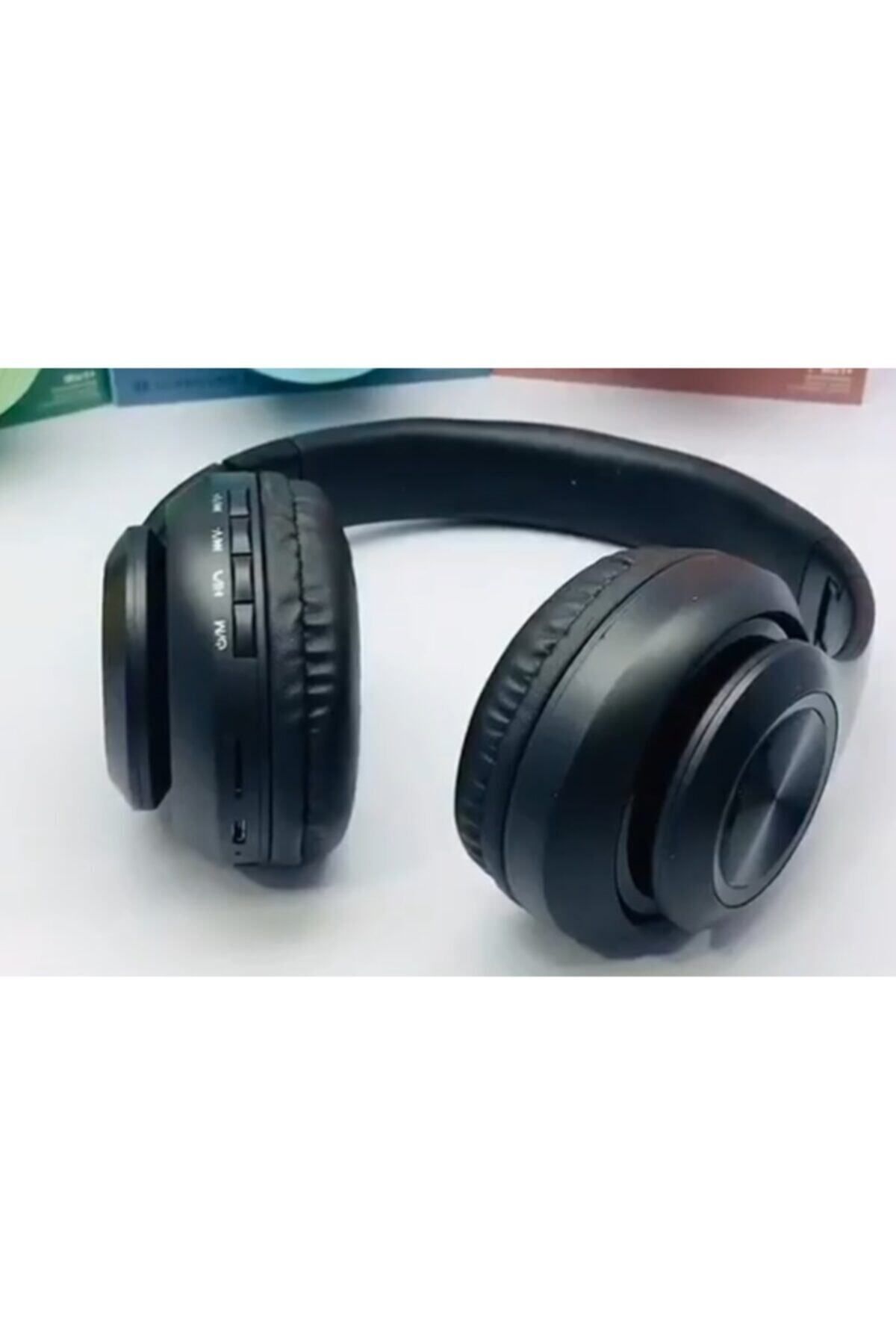 Syrox Bluetooth Kulaklık Kablosuz Mikrofonlu Stereo Macaron 5.0 Siyah