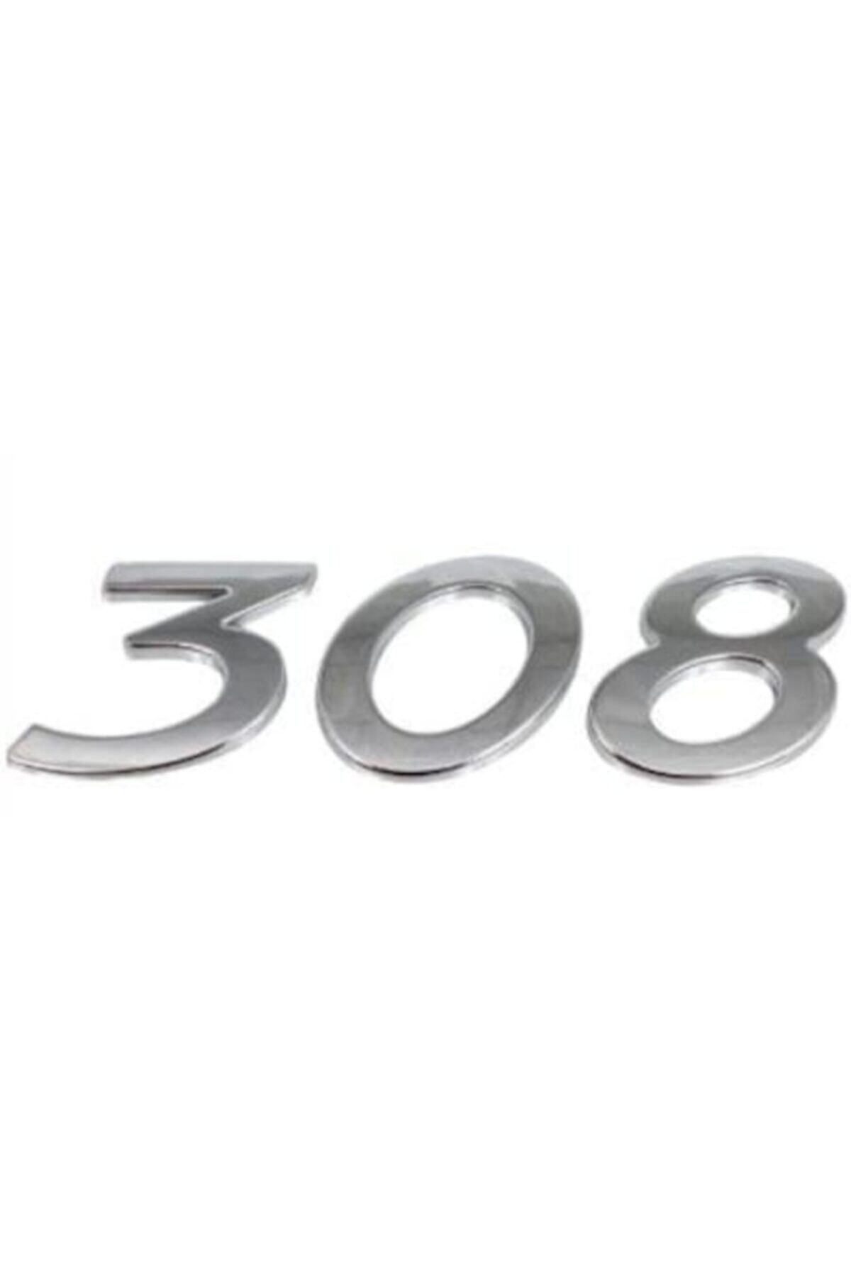 EDEXPORT Peugeot 308 ( 308 - Peugeot Ve Aslan Arma) Üçlü Yazı Seti