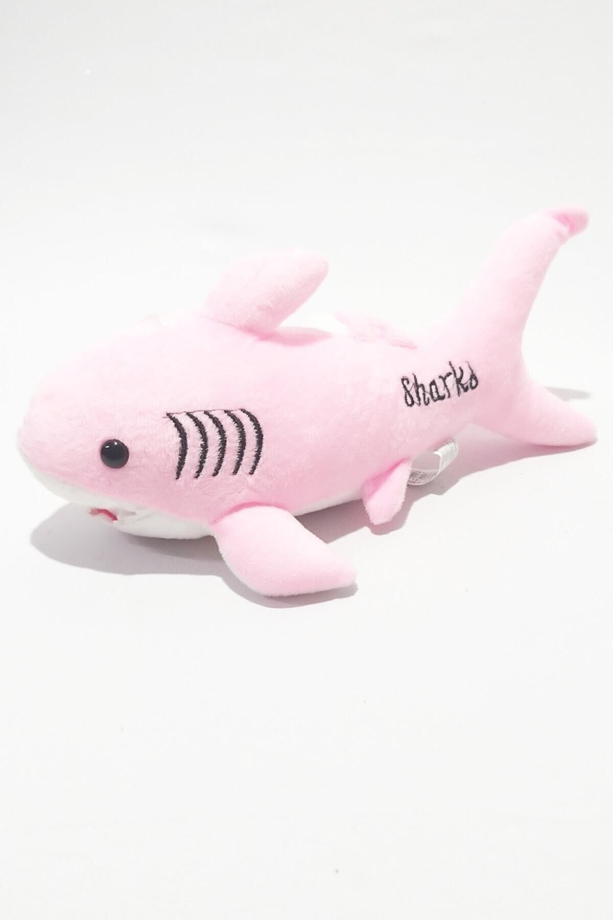 Kızılkaya Oyuncak Pembe   Baby Shark Şarkı Söyleyen 30 Cm Peluş Oyuncak Köpekbalığı Kzl-90314-p