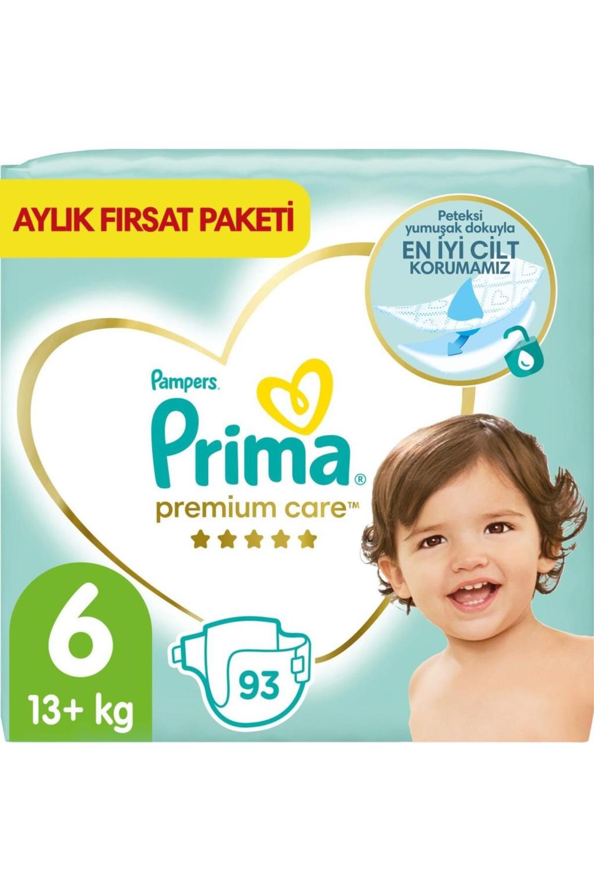 Prima Premium Care Aylık Fırsat Paketi 6 Beden 93 Adet