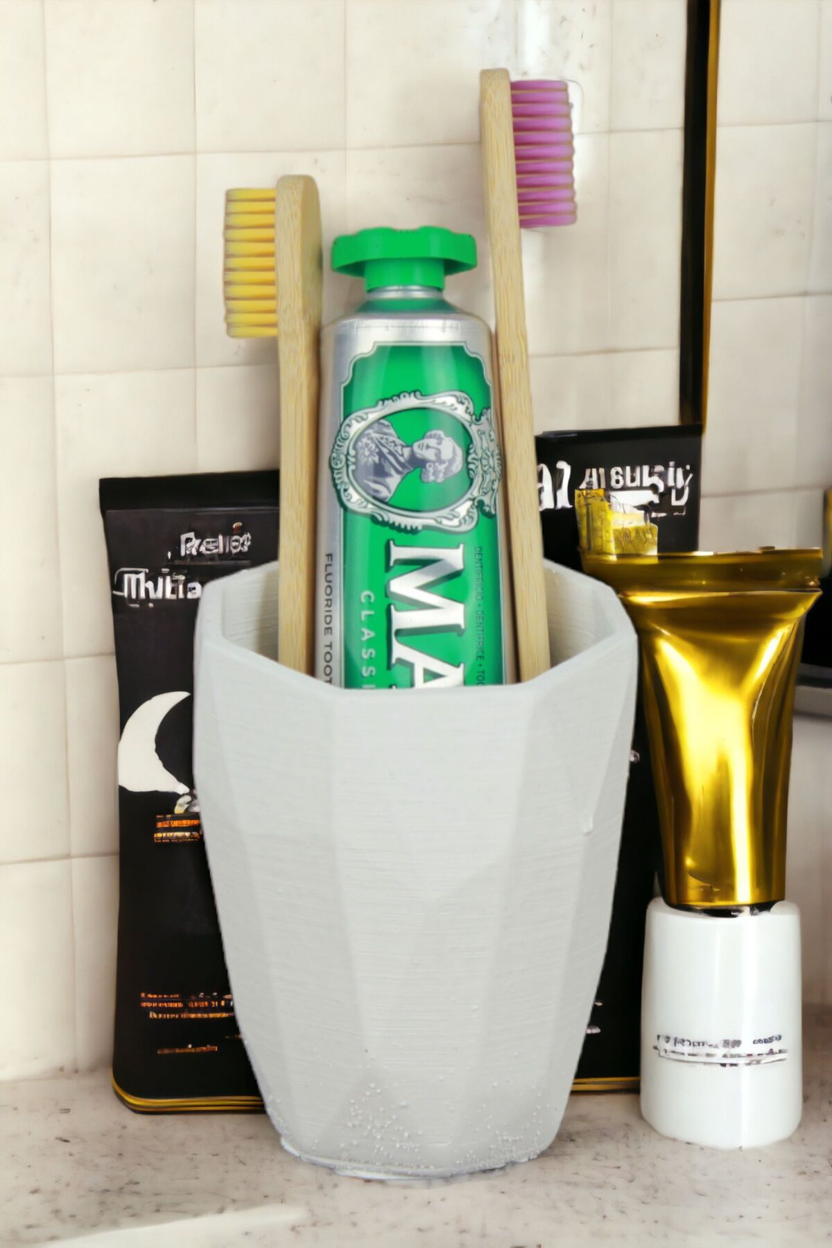 Star Master Diş Fırçası Kabı Diş Fırçalığı Fırçalık Model 2