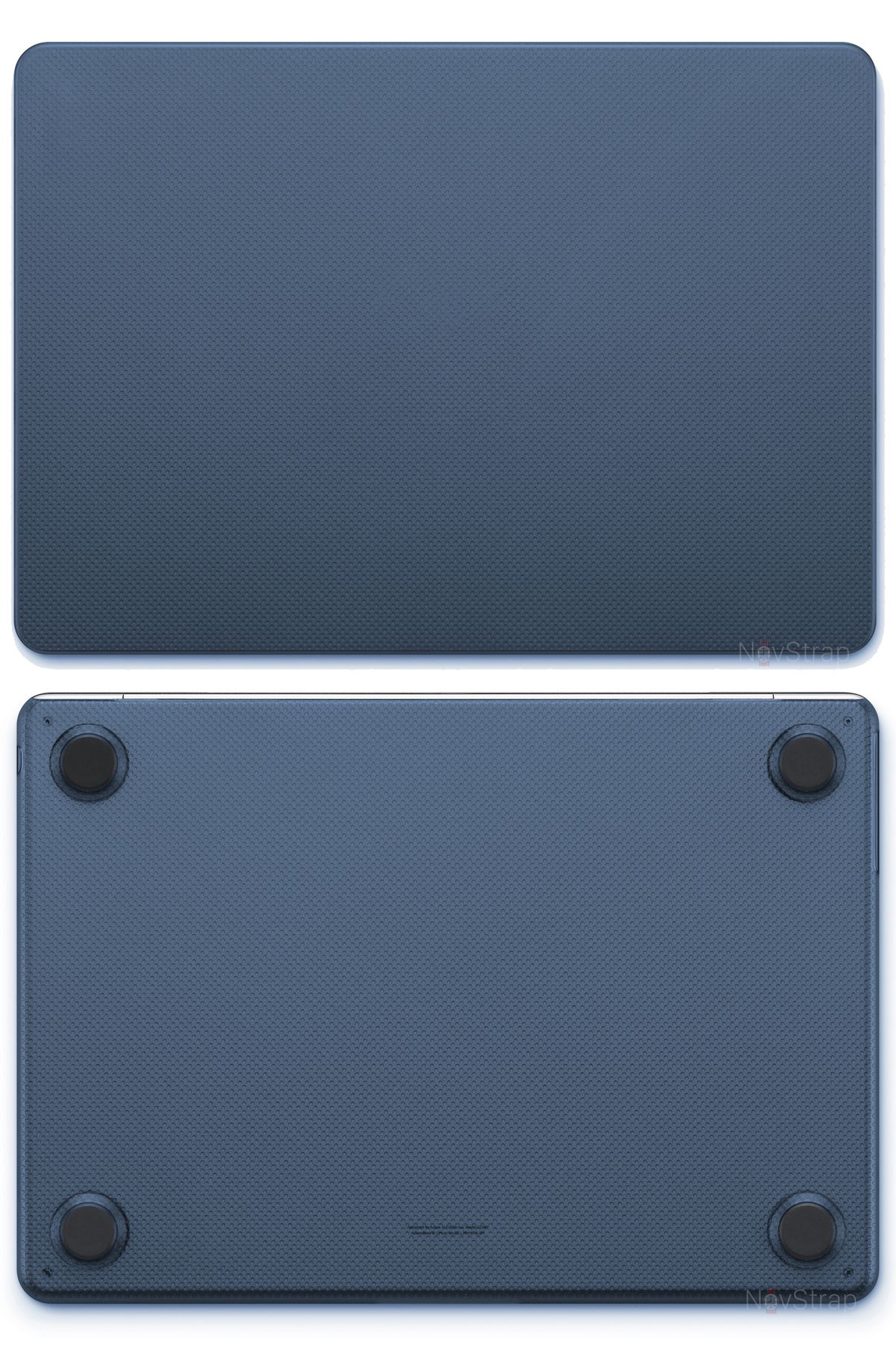 NovStrap Apple Macbook Air M1 Çip A2337 A1932 A2179 Uyumlu Kılıf Dots Design Nokta Desen Kapak