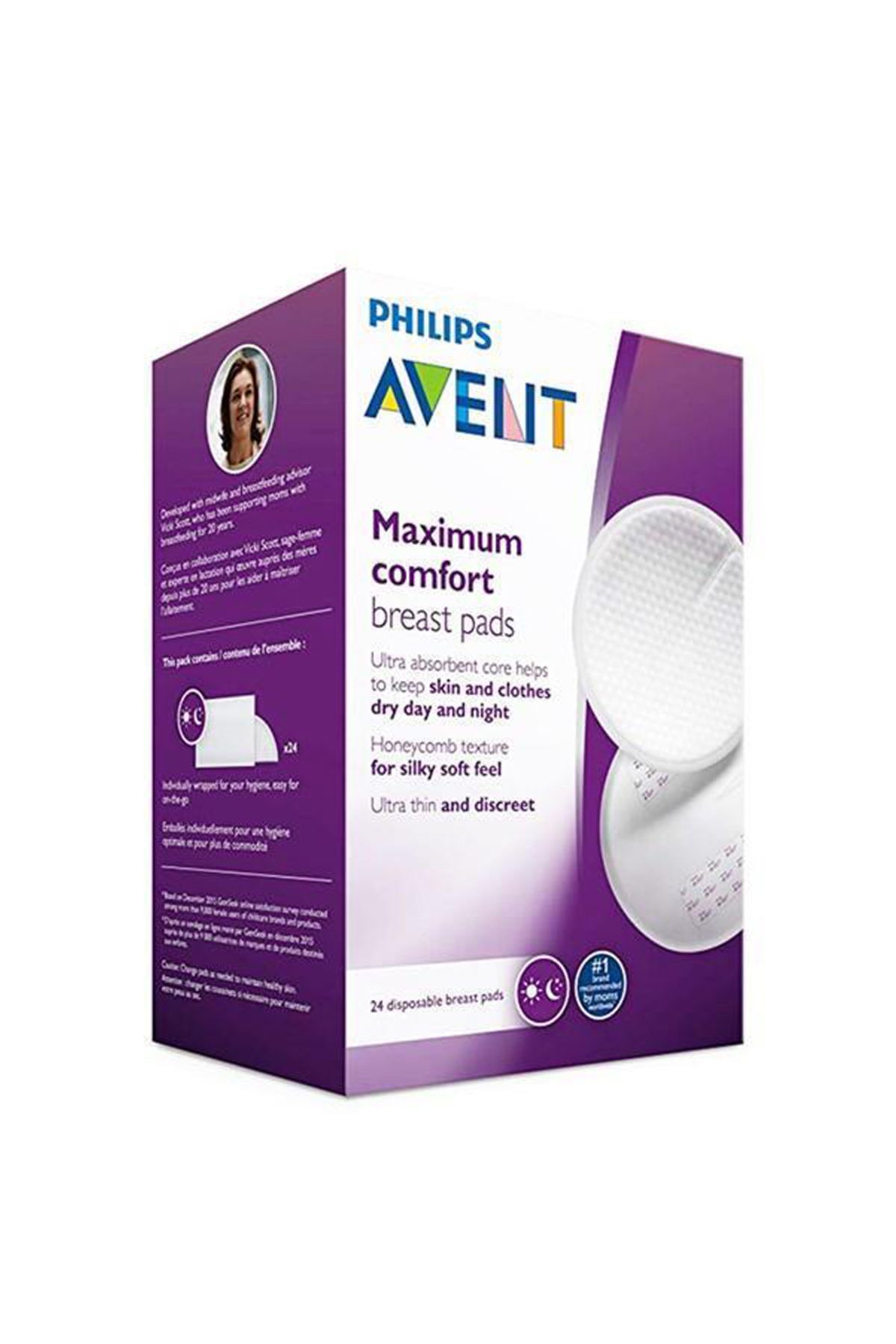 Philips Avent 24'lü Tek Kullanımlık Göğüs Pedi
