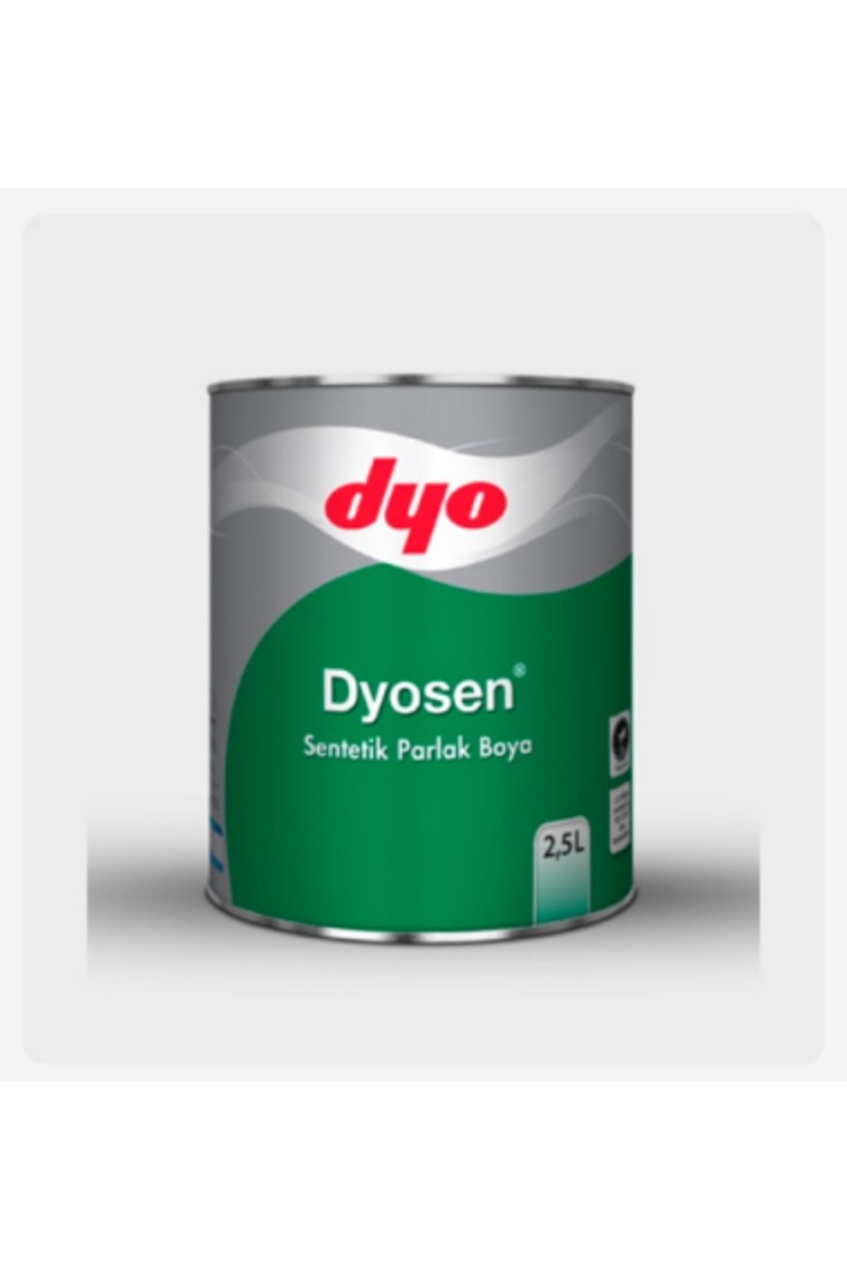 Dyo DYOSEN SENTETİK YAĞLI BOYA TOZ GRİ 0,75L 7682