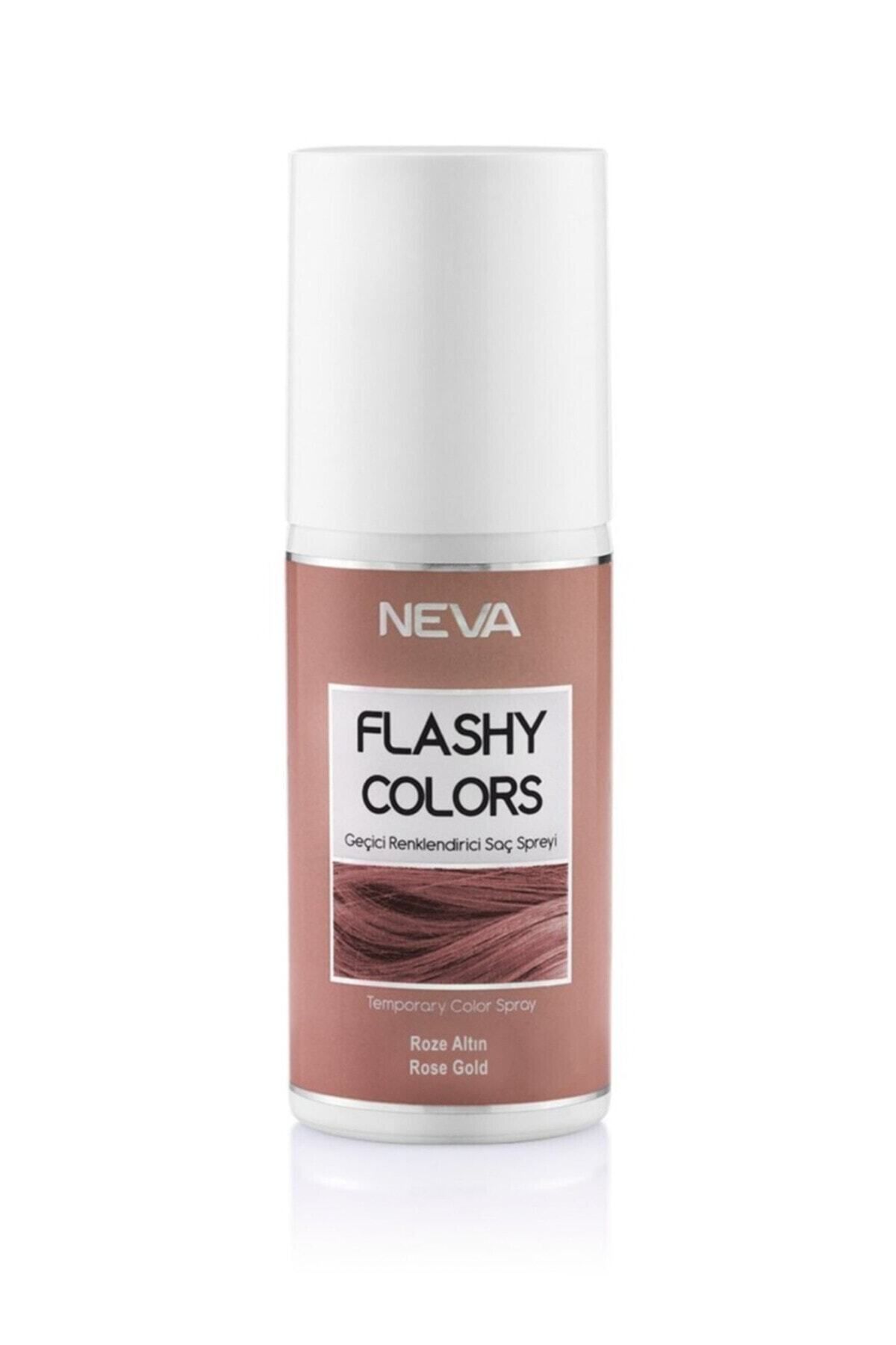 Flashy Colors Geçici Renk Saç Spreyi - Roze Altın 75 ml