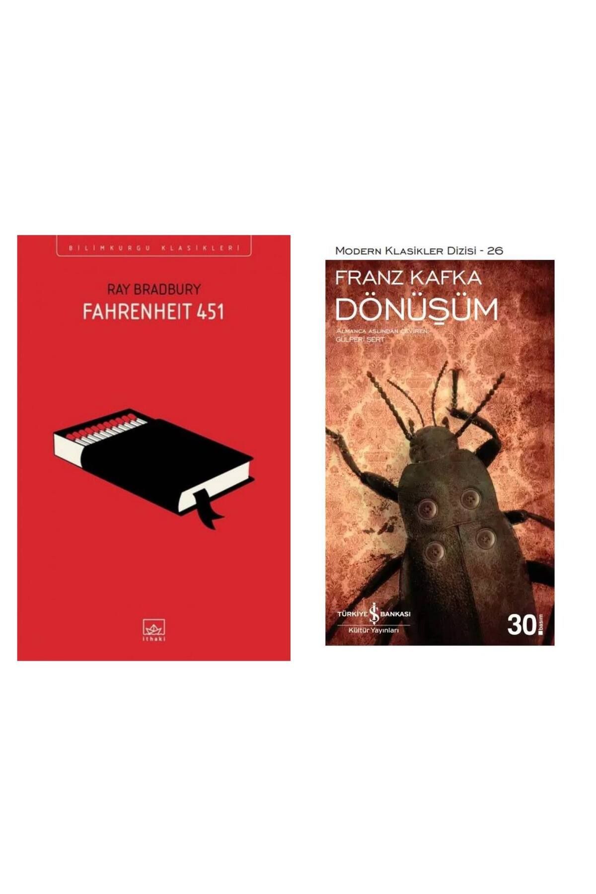 İthaki Yayınları Fahrenheit 451 Ray Bradbury - dönüşüm Franz Kafka