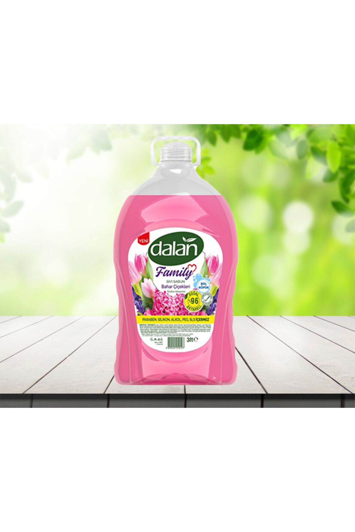 Dalan Family Bahar Çiçekleri Sıvı Sabun 3 lt 1 adet