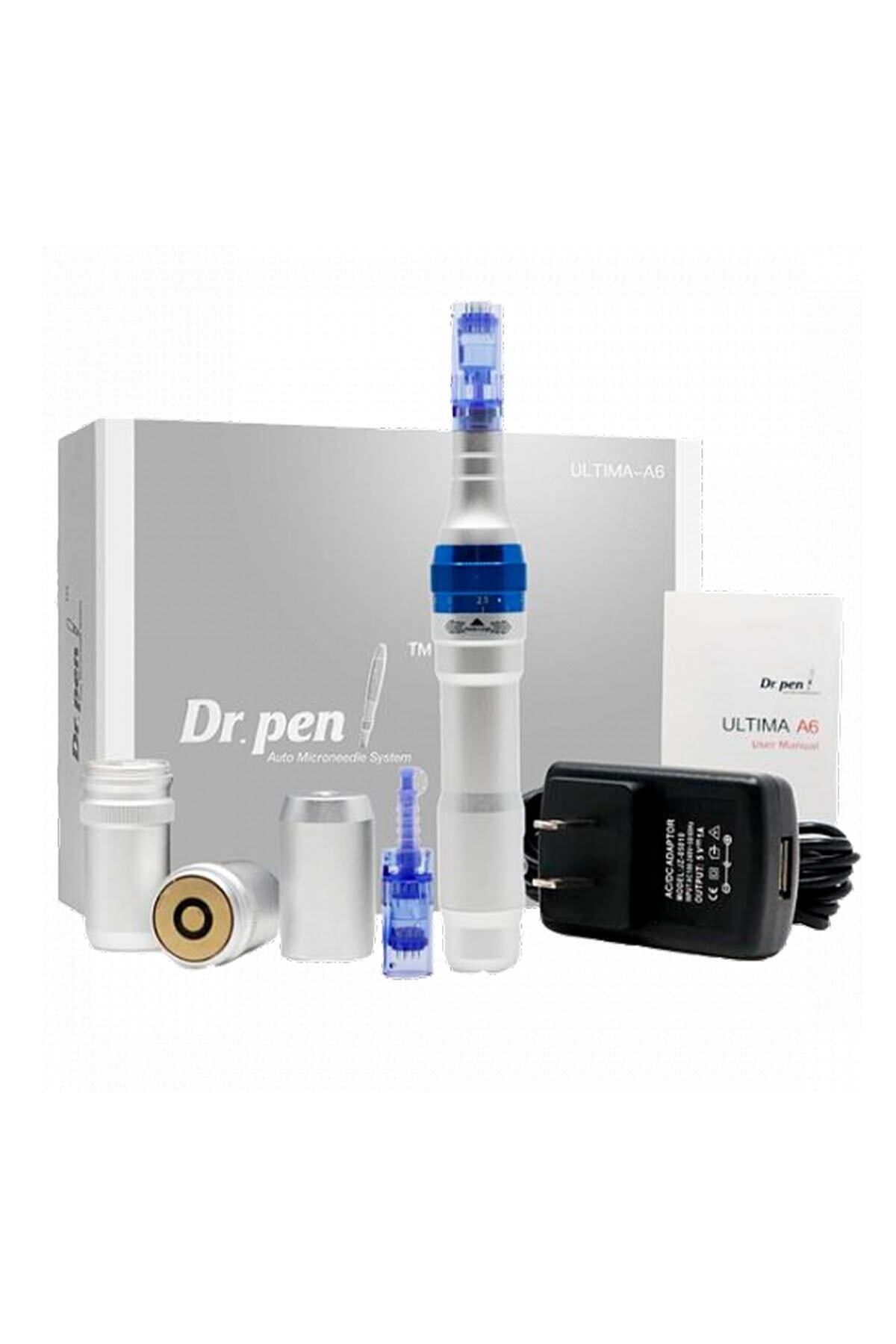 Dr.Pen Auto Microneedle System A6 Dermapen Şarjlı Yedek Bataryalı Orijinal Dermaroller - Dermapen Cihazı