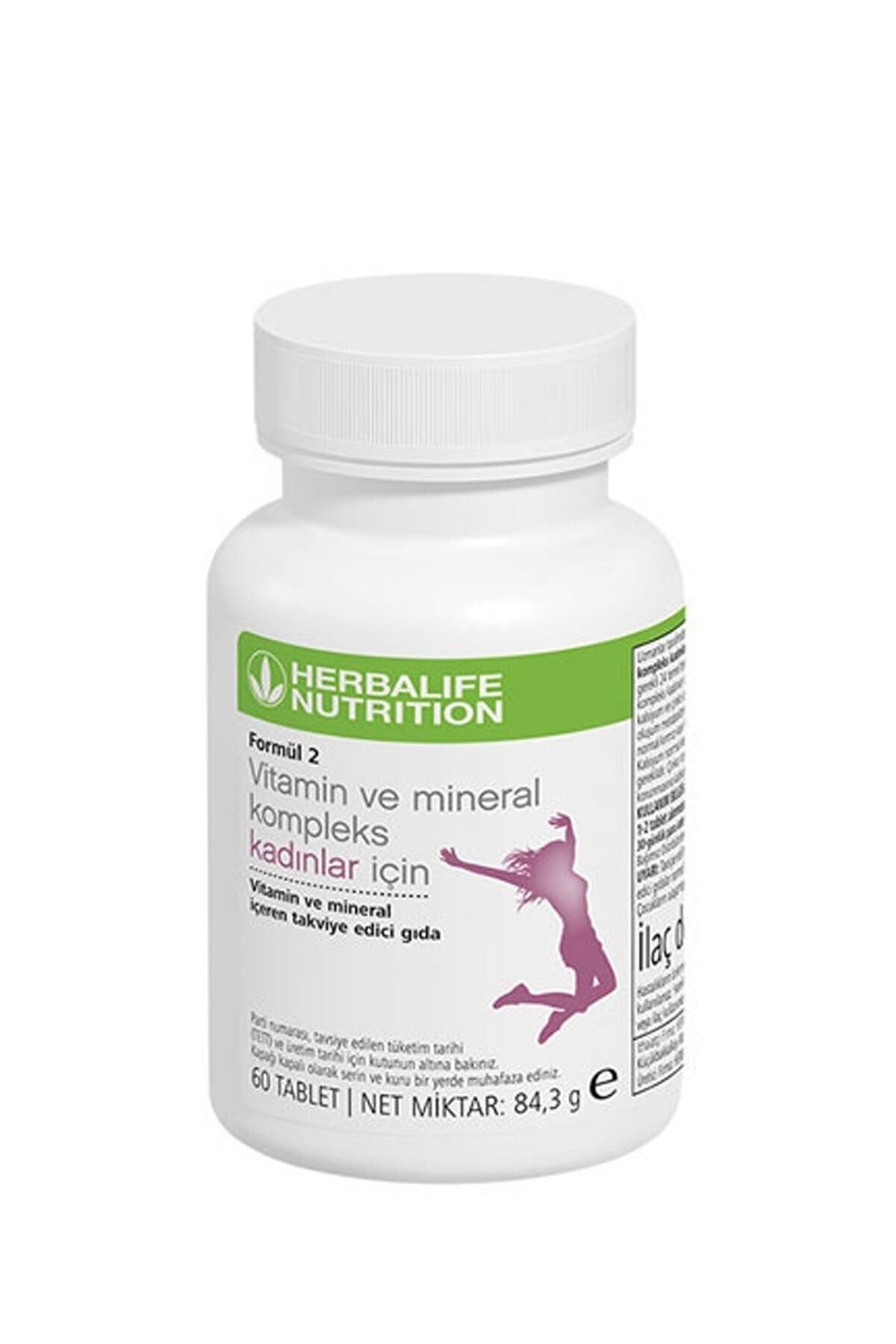 Herbalife Kadın Formül 2 Vitamin Mineral Kompleks.
