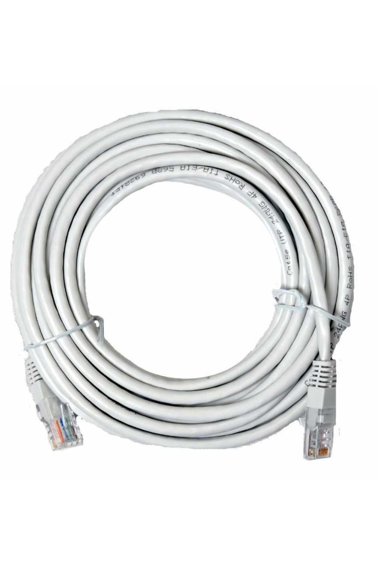 internethizmetleri 1, 2, 3, 5, 10, 15, 20, 30, 40, 100 Metre Cat6 Internet Kablosu Ethernet