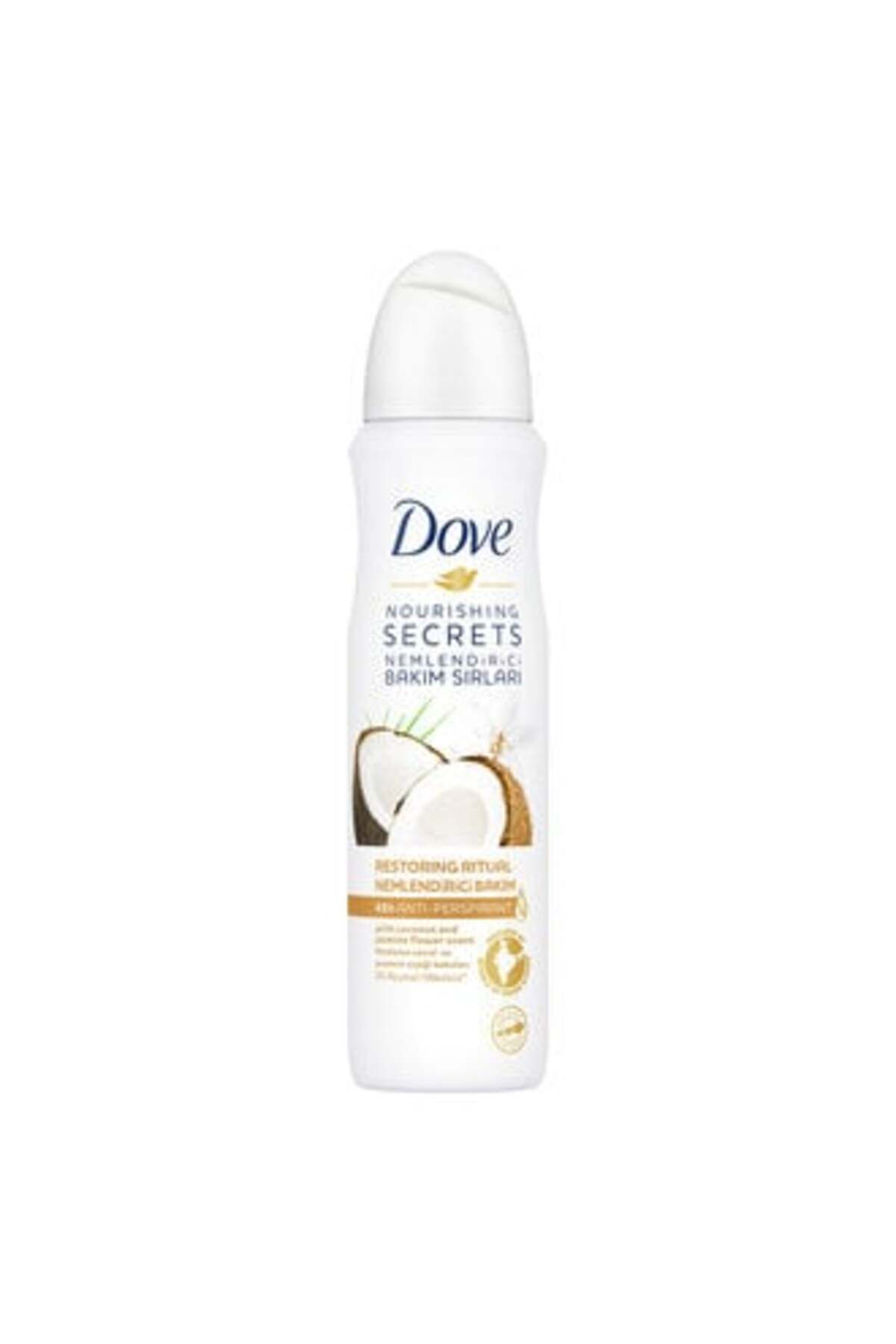 Dove Kadın Sprey Deodorant Hindistan Cevizi 150 ml ( 1 ADET )