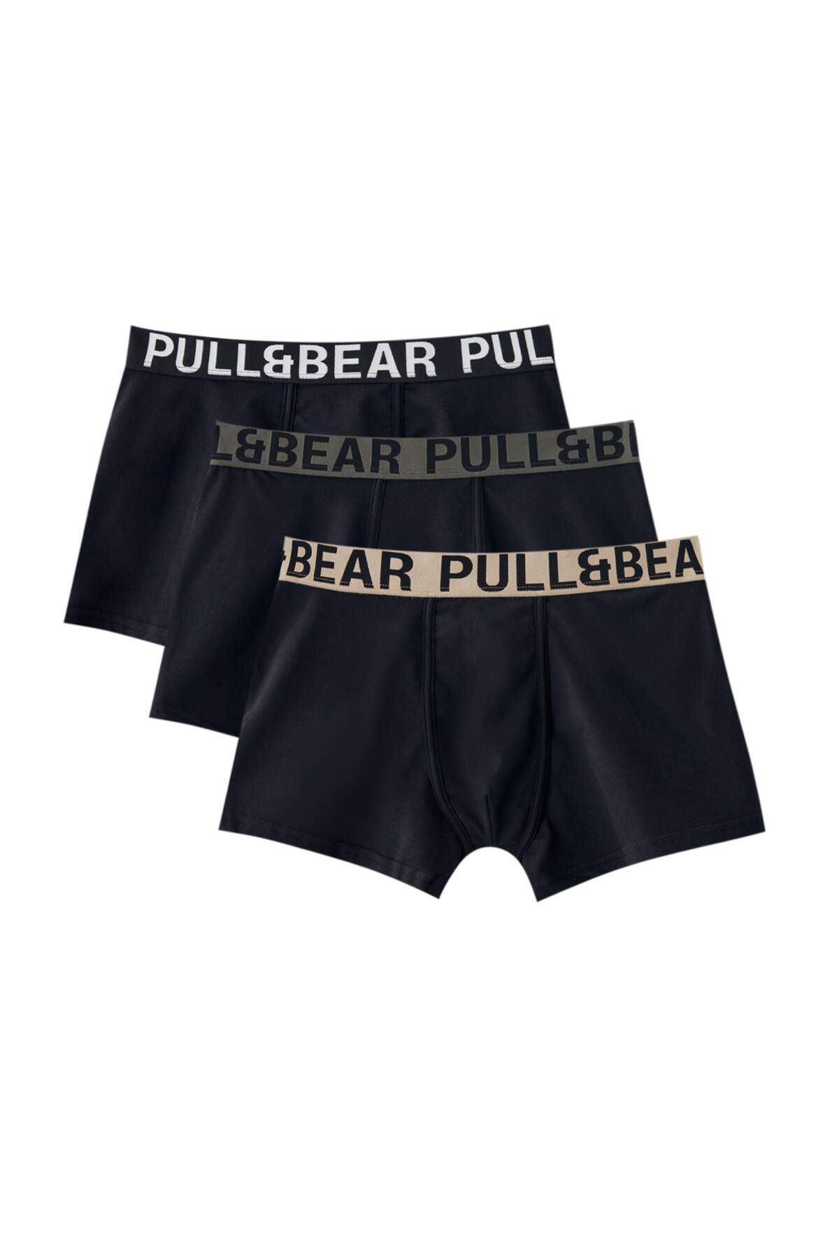 Pull & Bear 3'lü P&B boxer seti