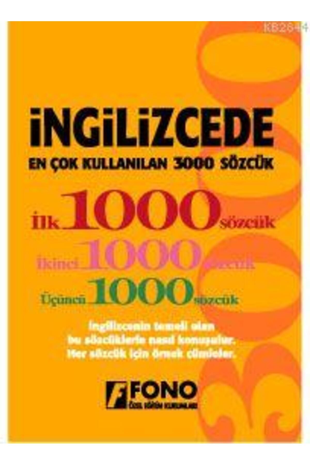 Fono Yayınları İngilizcede En Çok Kullanılan 3000 Sözcük