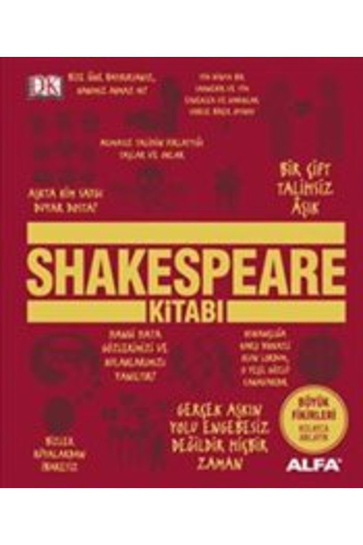 Alfa Yayınları Shakespeare Kitabı (Ciltli); Büyük Fikirleri Kolayca Anlayın