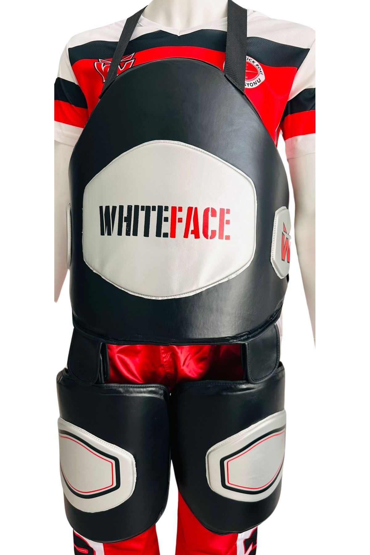 whiteface Antrenör Bacak ve Göğüs Koruyucu Takım