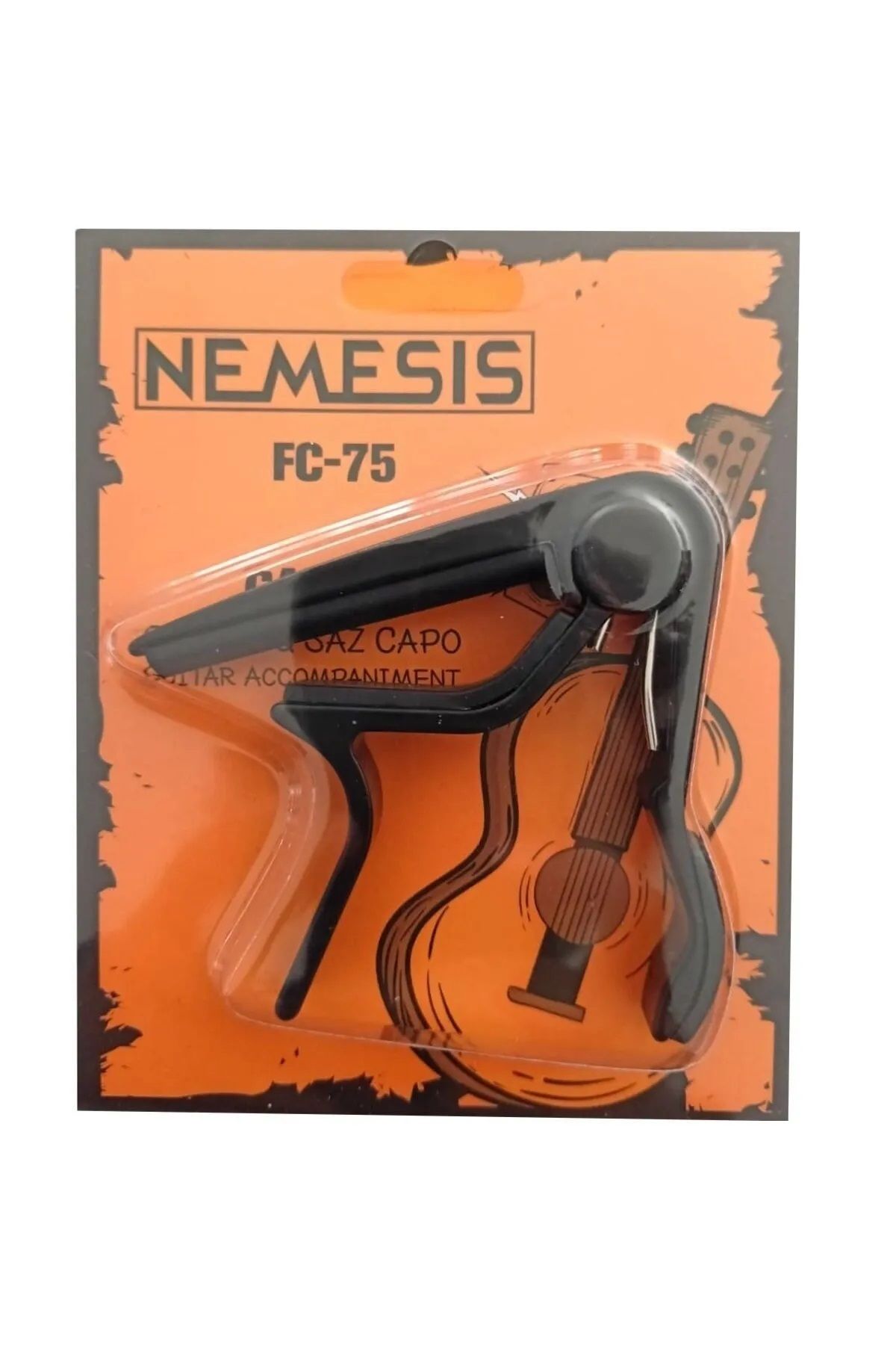 Nemesis FC-75BK Gitar Ve Bağlama Kaposu / Pena + Mızrap HEDİYE