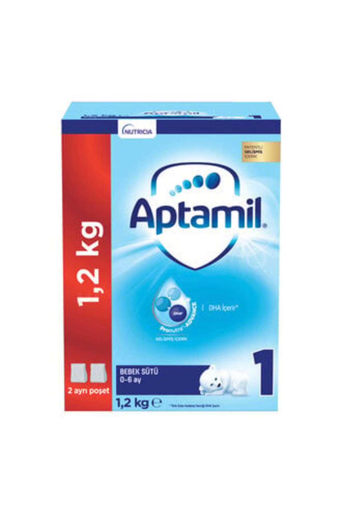 Aptamil 1 Bebek Sütü 1200 G 0-6 Ay ( 5 ADET )
