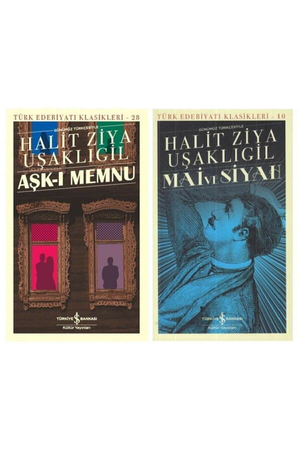 Türkiye İş Bankası Kültür Yayınları Halit Ziya Uşaklıgil Mai Ve Siyah + Aşkı Memnu 2 Kitap
