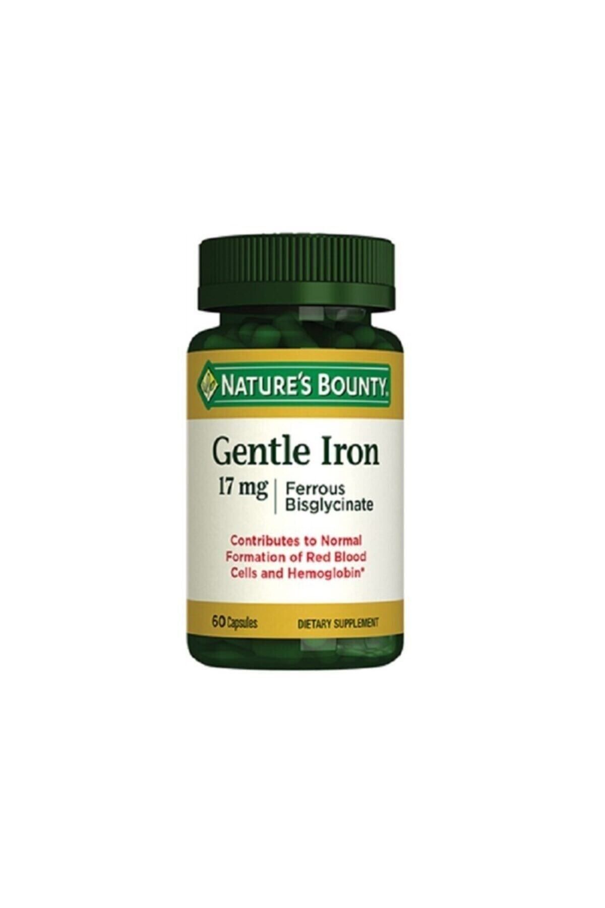 Natures Bounty Nature´s Bounty Gentle Iron 17 Mg 60 Kapsül