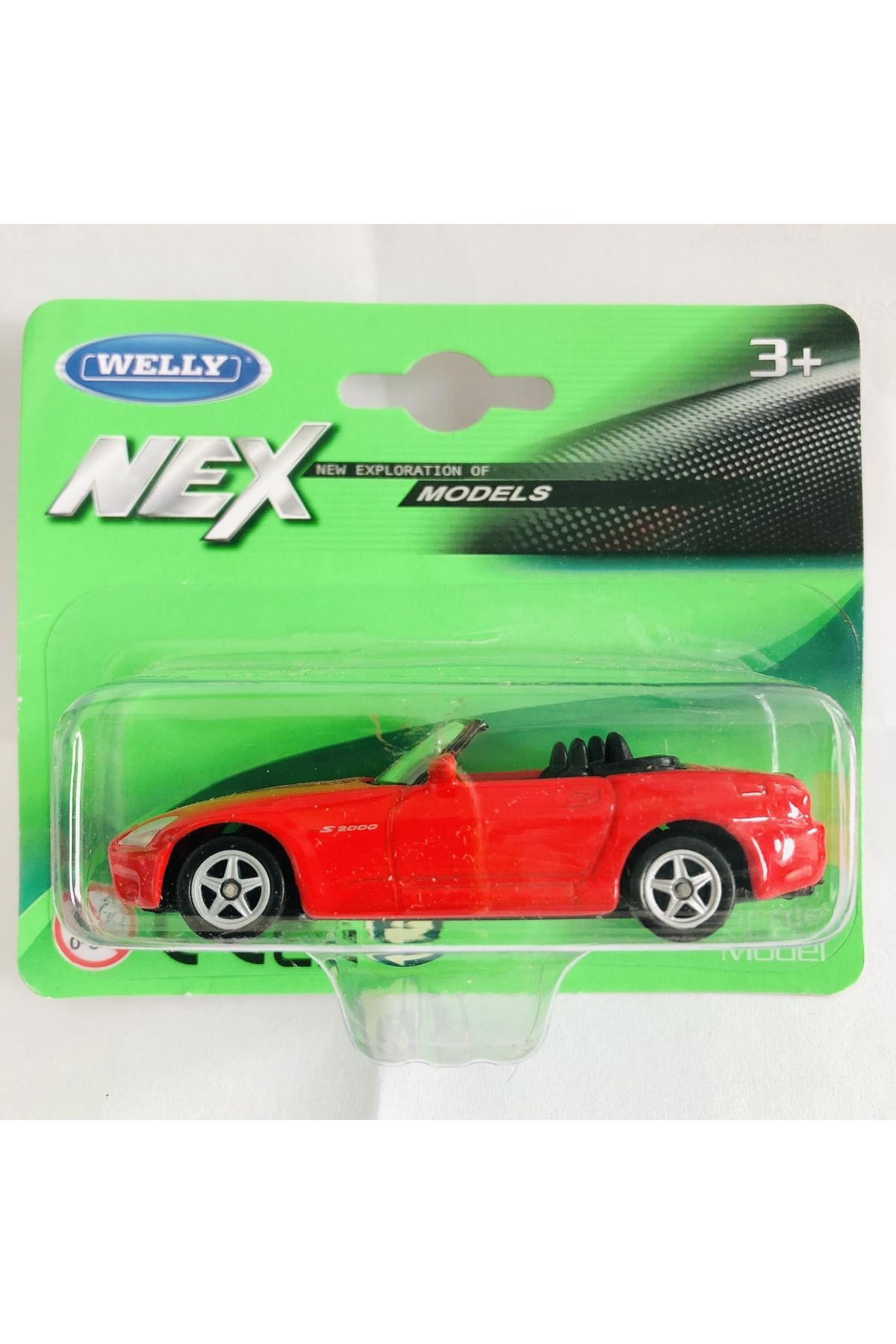 Welly Metal Honda S2000 Japon Version 1:64 Ölçek Mini Metal Araba Welly Nex Marka