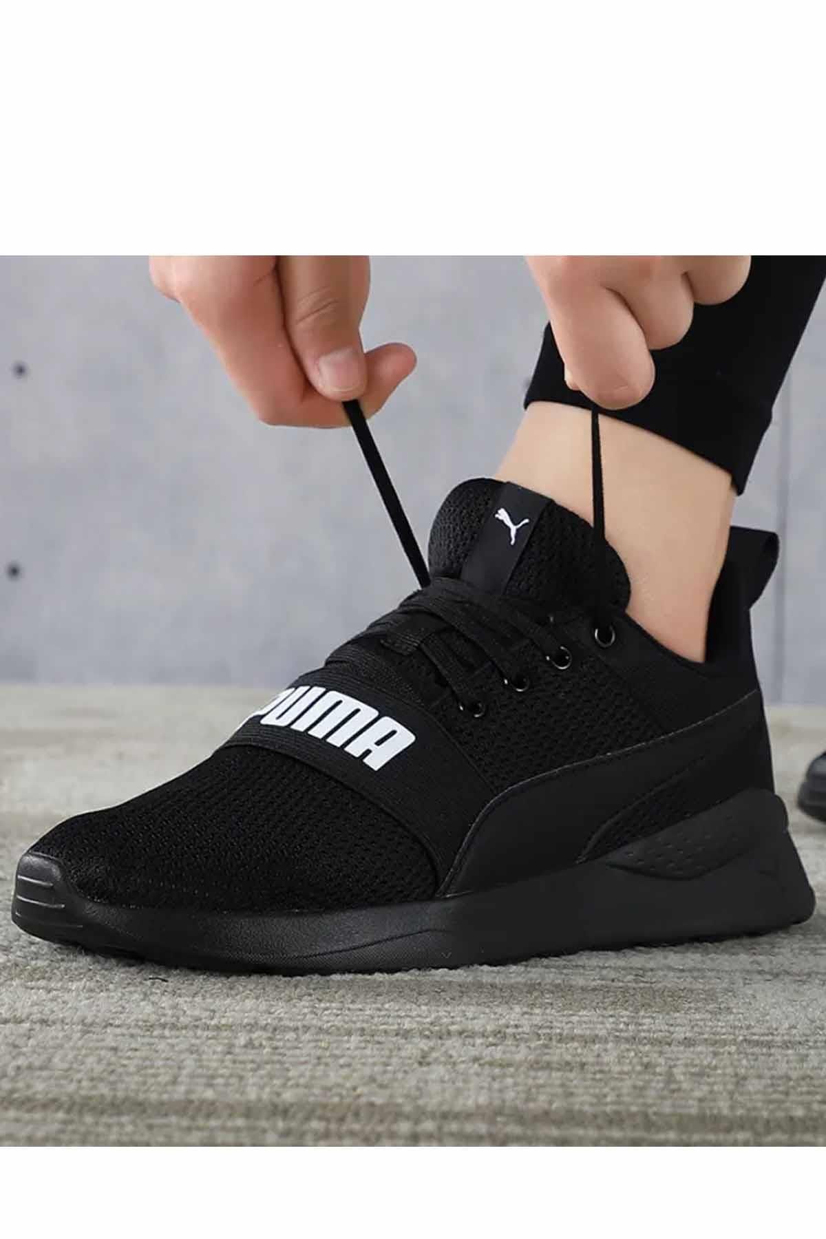 Puma Erkek Sneakers Anzarun Bold Unisex Günlük Spor Ayakkabı 372362-01-1 Siyah